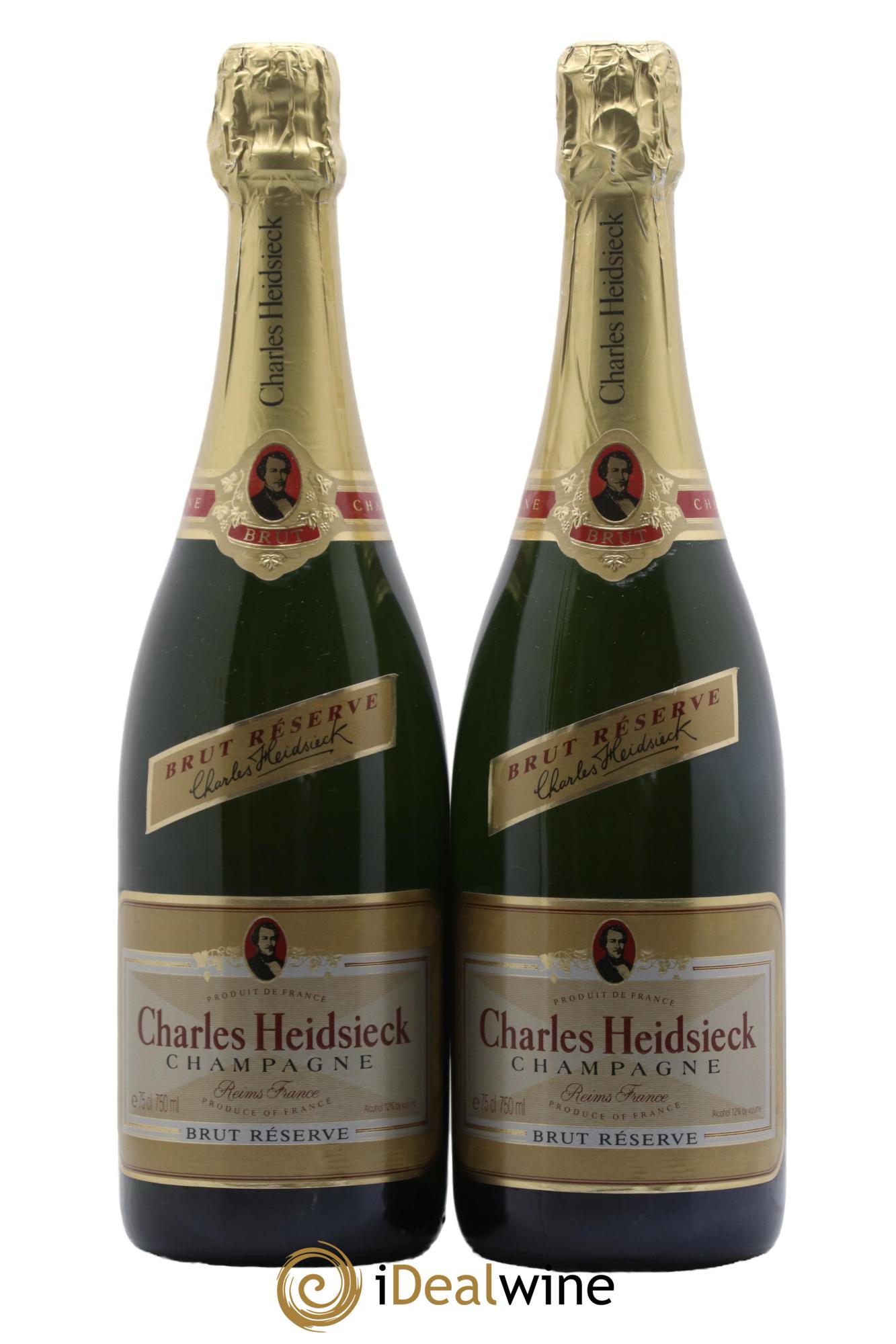 Brut Charles Heidsieck - Lot de 2 bouteilles - 1