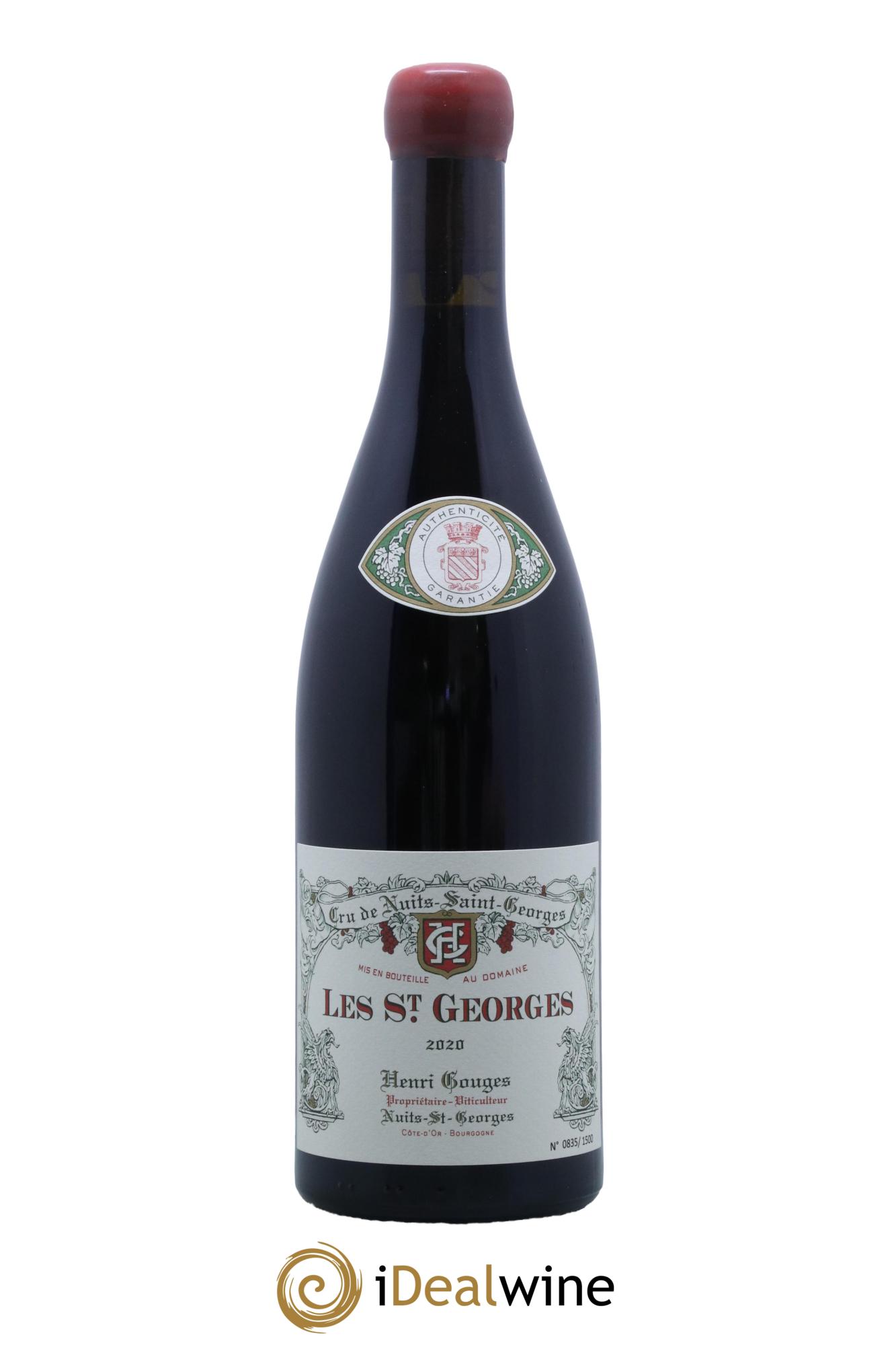 Nuits-Saint-Georges 1er Cru Les Saints Georges Henri Gouges 2020 - Posten von 1 Flasche - 1