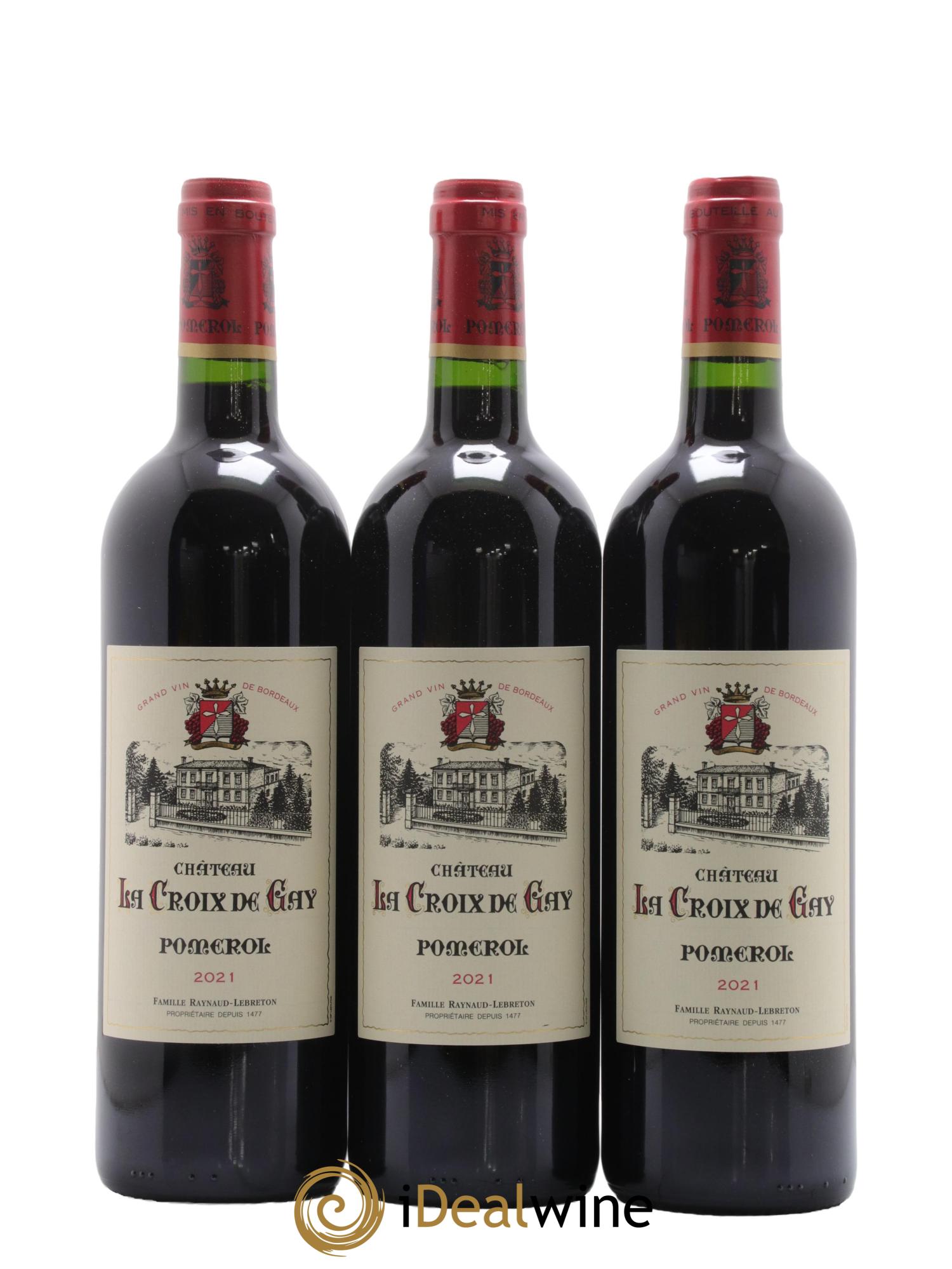 Château la Croix de Gay  2021 - Lot de 6 bouteilles - 2