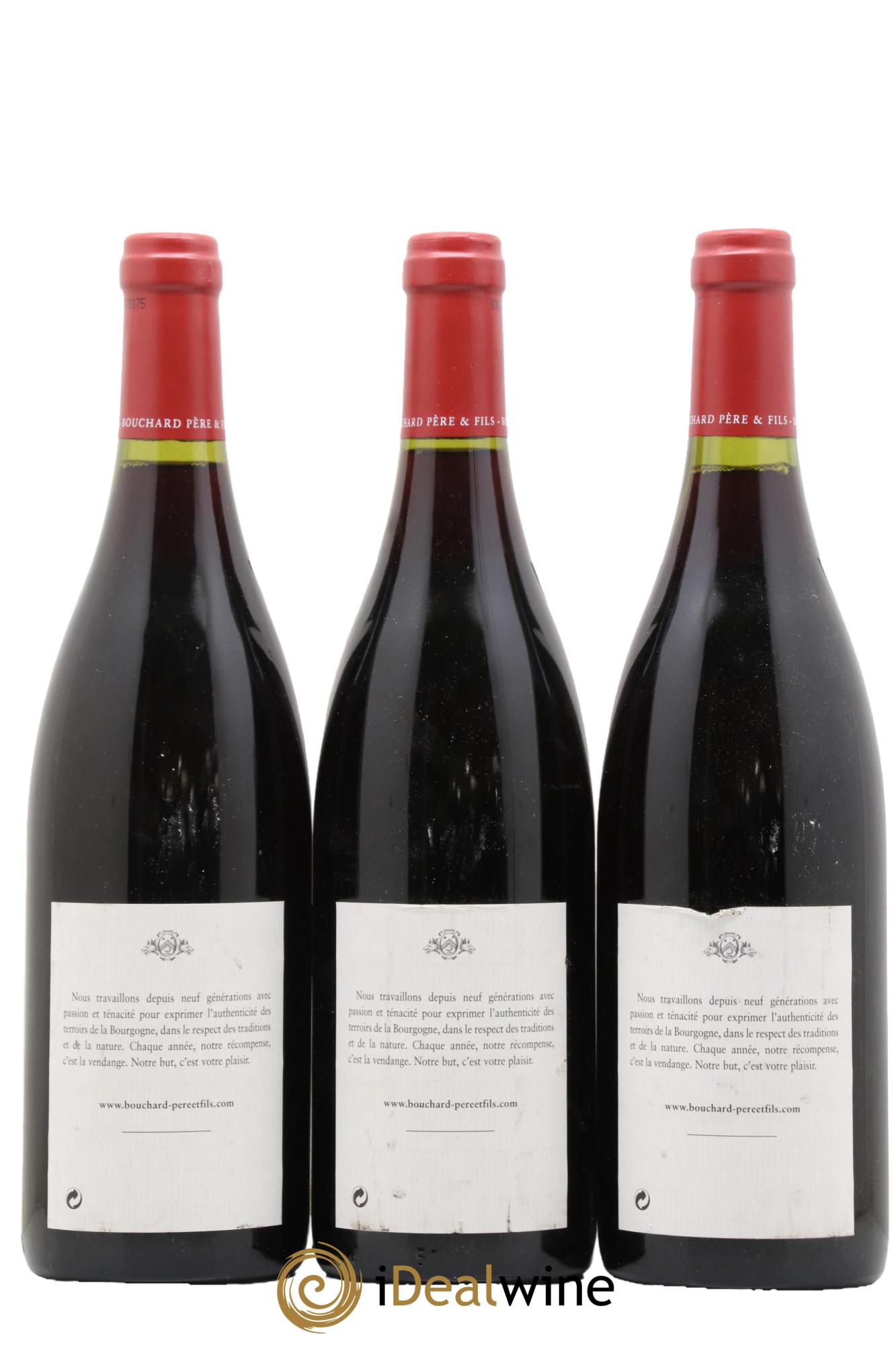 Bonnes-Mares Grand Cru Bouchard Père & Fils 2001 - Posten von 3 Flaschen - 1