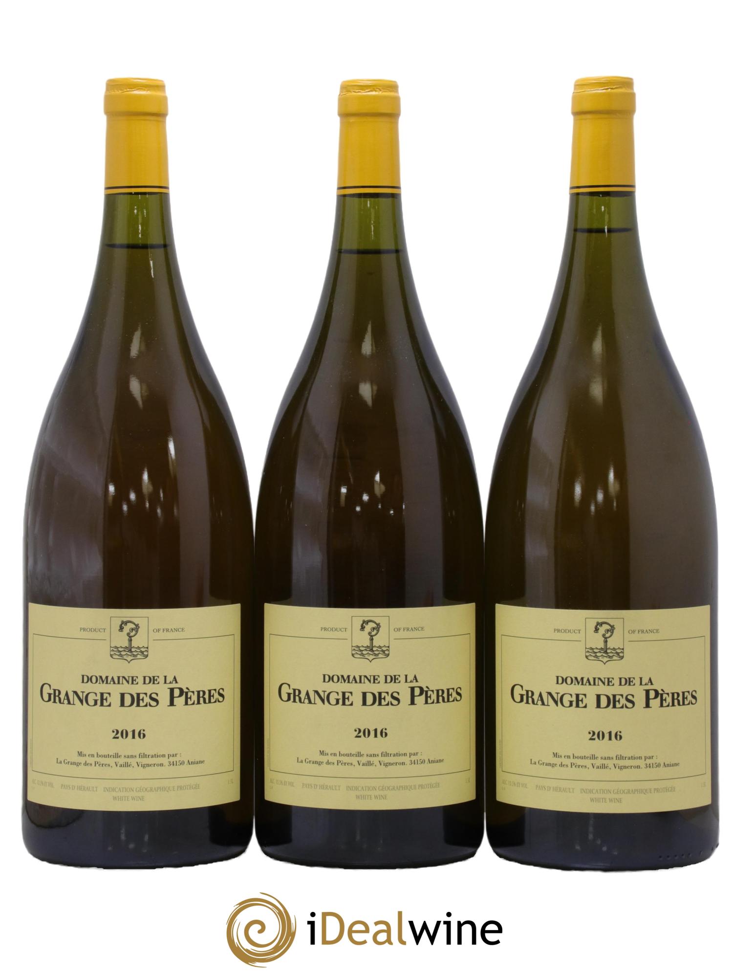 Pays d'Hérault Grange des Pères Laurent Vaillé 2016 - Lot de 3 magnums - 0