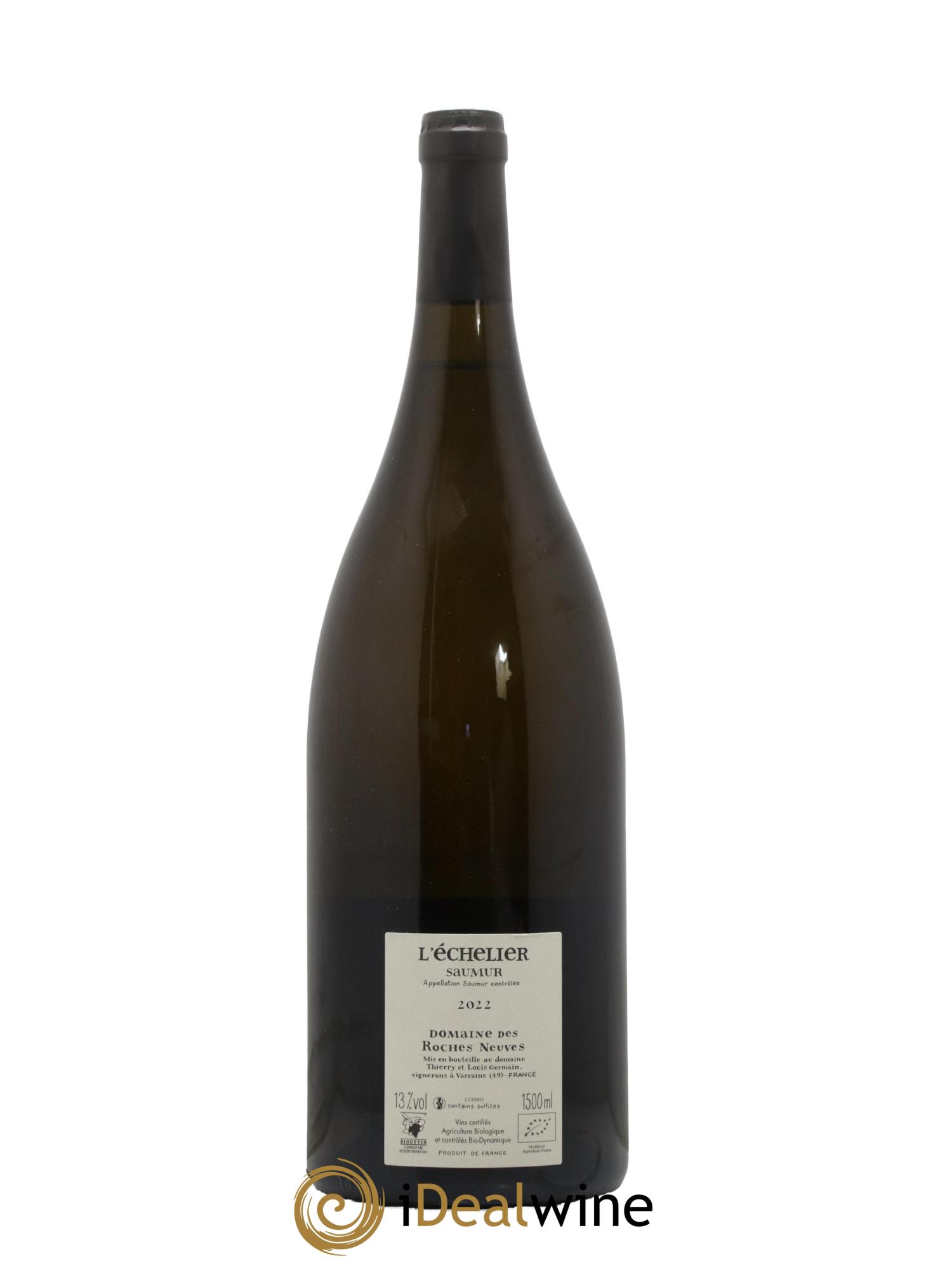 Saumur l'Echelier Domaine des Roches Neuves - Thierry Germain 2022 - Lot de 1 magnum - 1