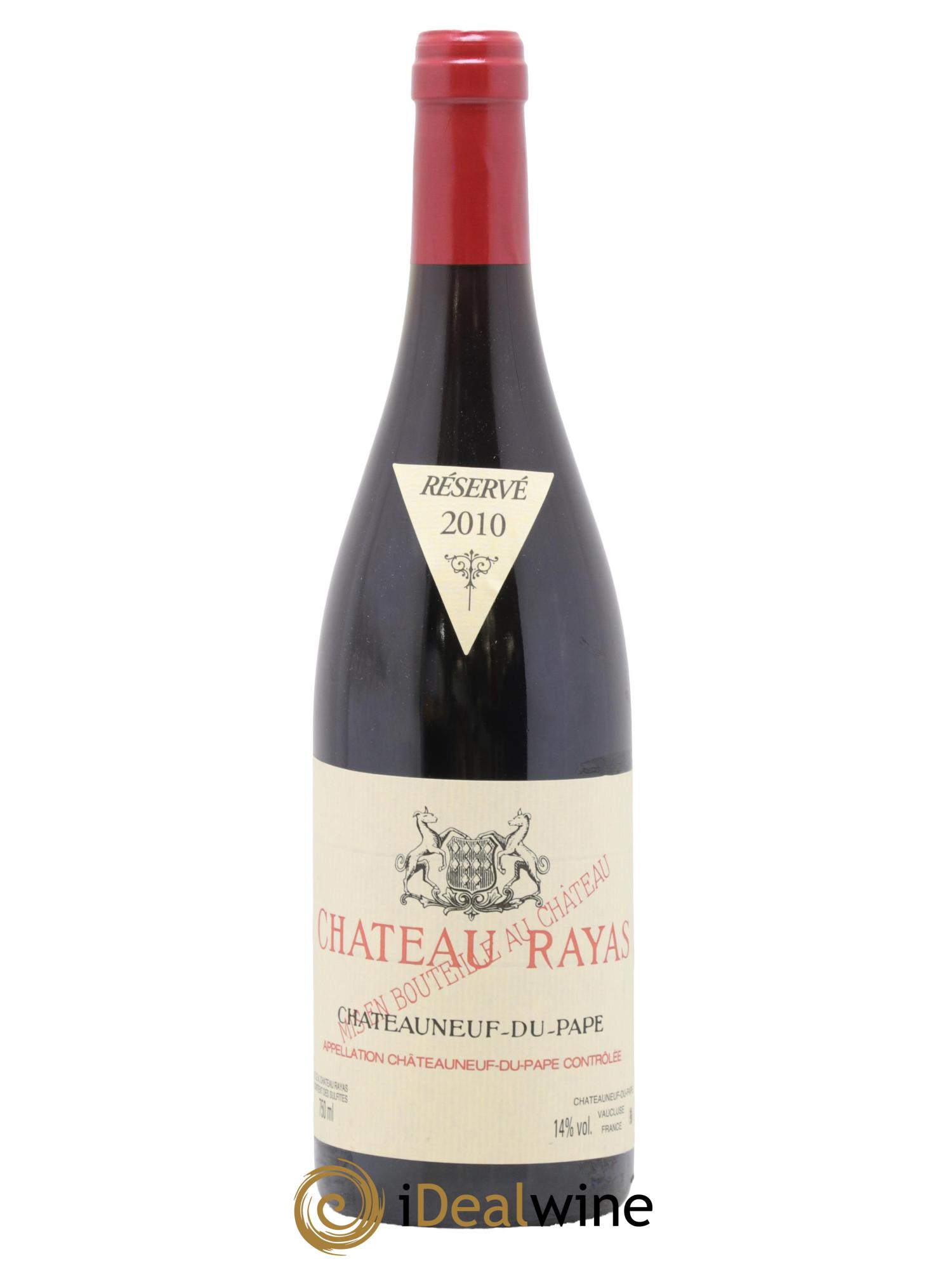 Châteauneuf-du-Pape Château Rayas Emmanuel Reynaud 2010 - Posten von 1 Flasche - 0