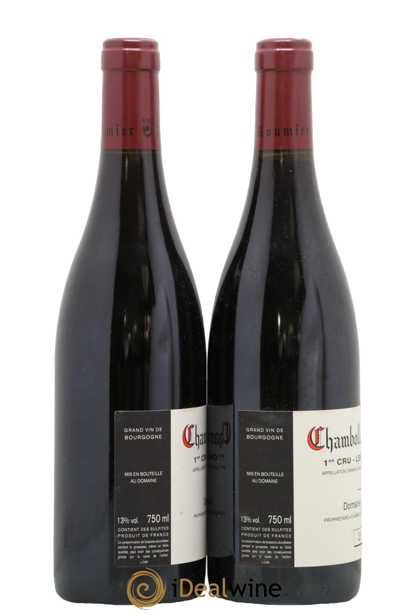Chambolle-Musigny 1er Cru Les Combottes Georges Roumier (Domaine) 2010 - Lot of 2 bottles - 1