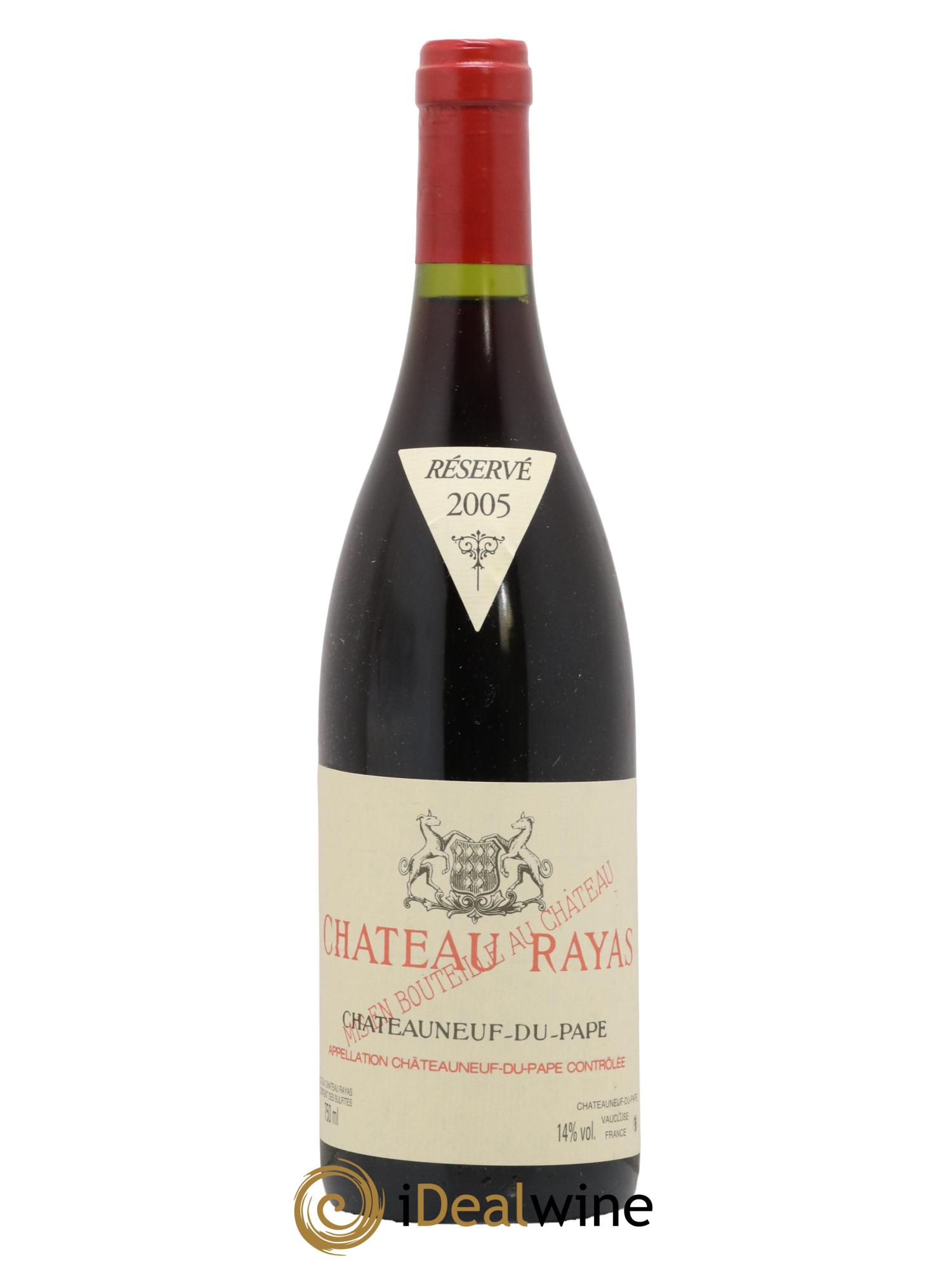 Châteauneuf-du-Pape Château Rayas Emmanuel Reynaud 2005 - Lot de 1 bouteille - 0