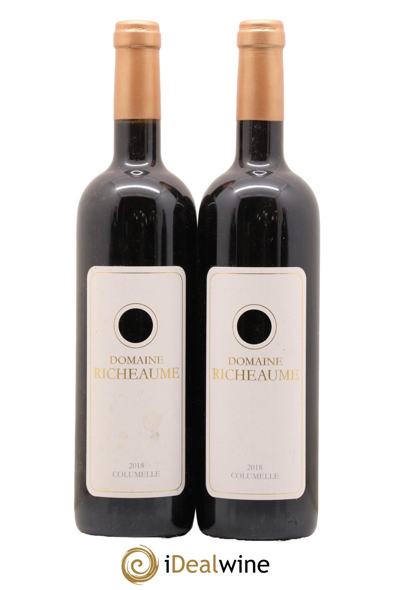 Méditerranée Columelle Richeaume 2018 - Lot de 2 bouteilles - 0