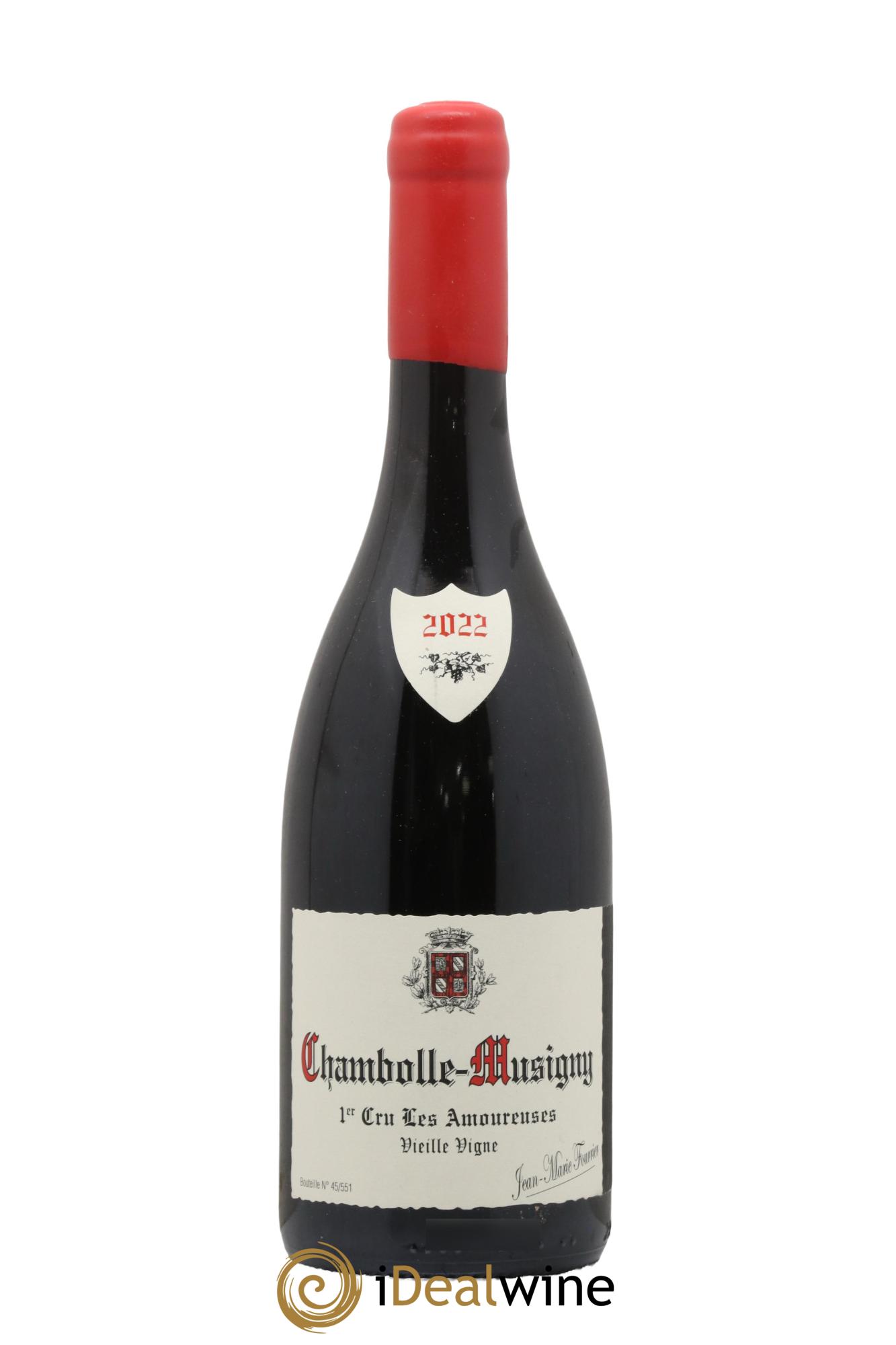 Chambolle-Musigny 1er Cru Les Amoureuses Vieille Vigne Jean-Marie Fourrier 2022 - Lot de 1 bouteille - 0
