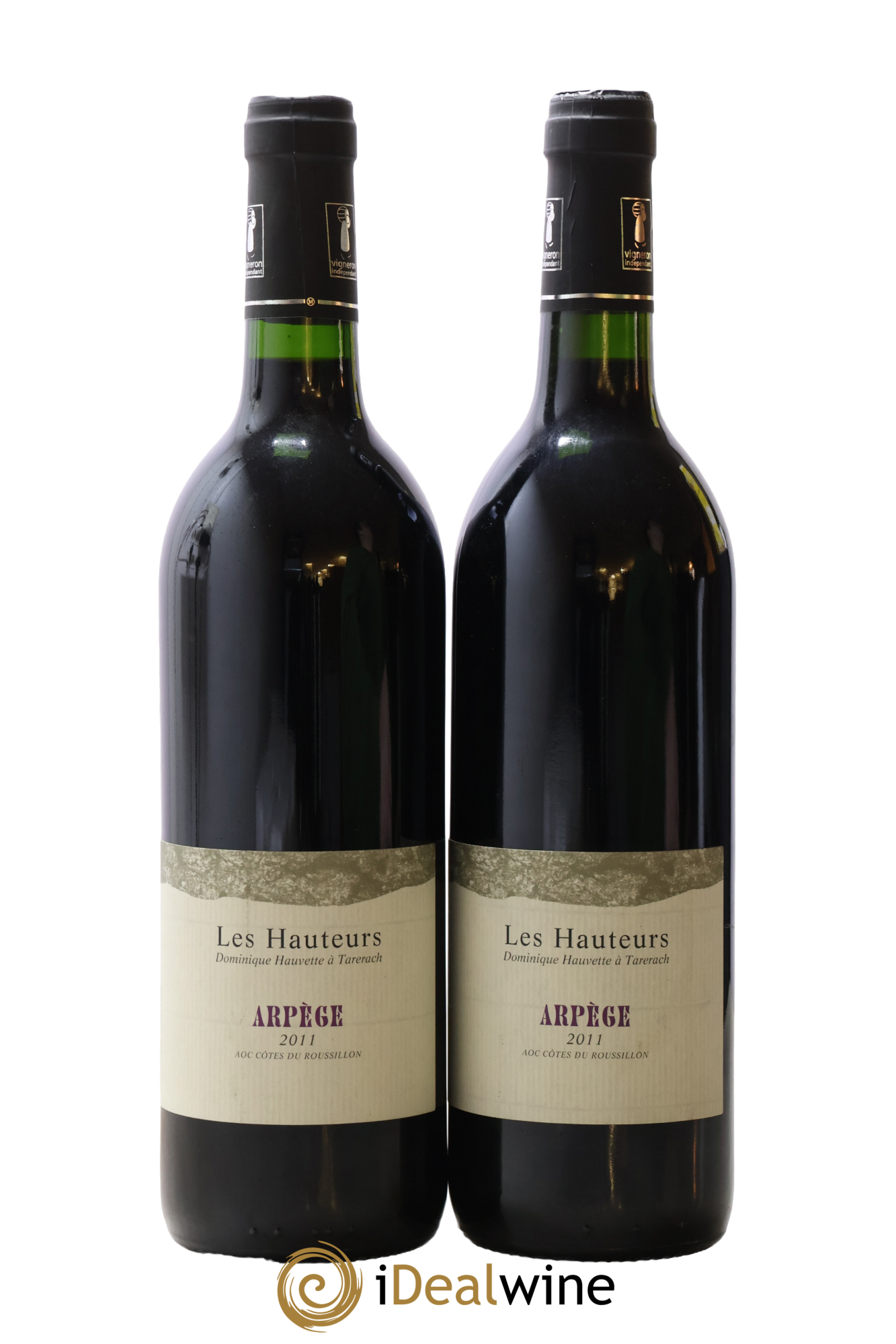Côtes du Roussillon Arpège Les Hauteurs Hauvette (Domaine) 2011 - Lot de 2 bouteilles - 0