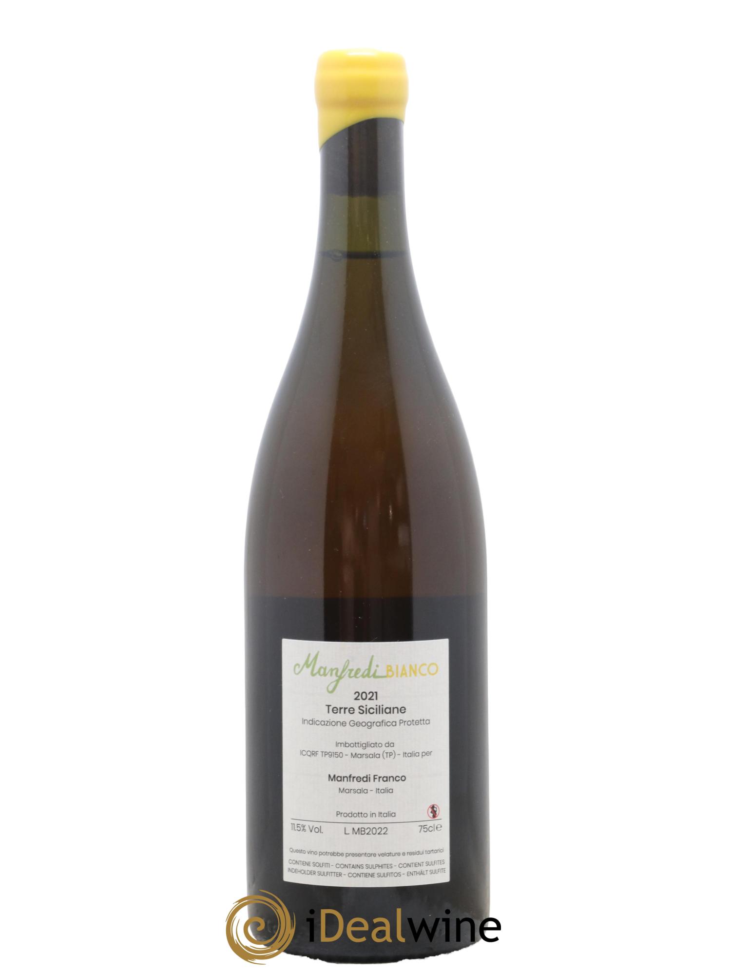 IGP Sicile Manfredi 2021 - Lot de 1 bouteille - 1