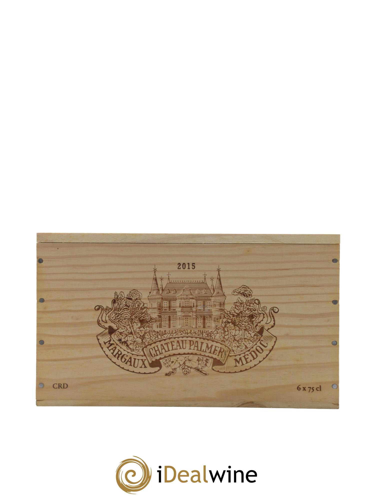 Château Palmer 3ème Grand Cru Classé 2015 - Lot de 6 bouteilles - 5