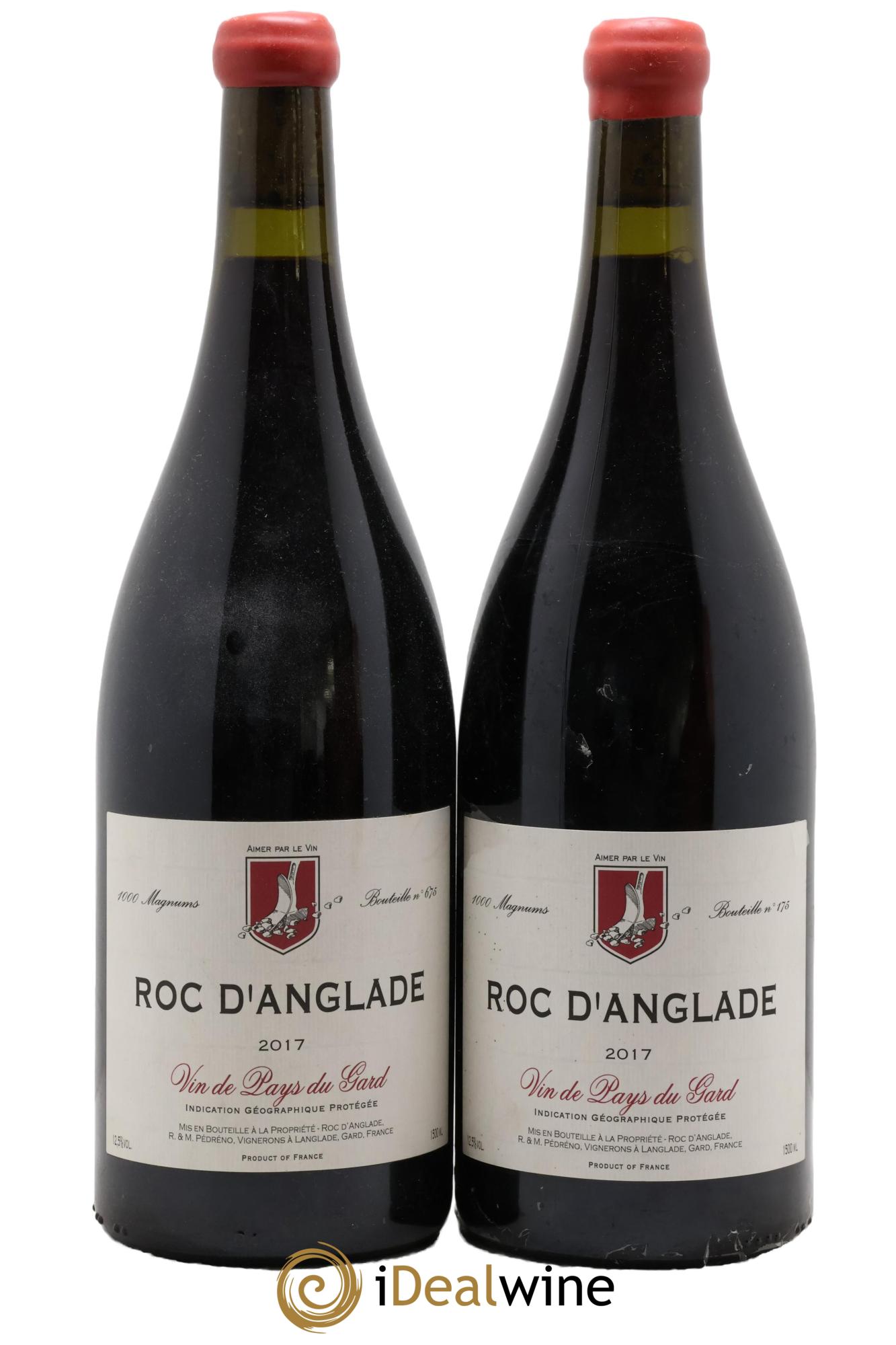 IGP Pays du Gard Roc d'Anglade Rémy Pédréno 2017 - Lot of 2 magnums - 0