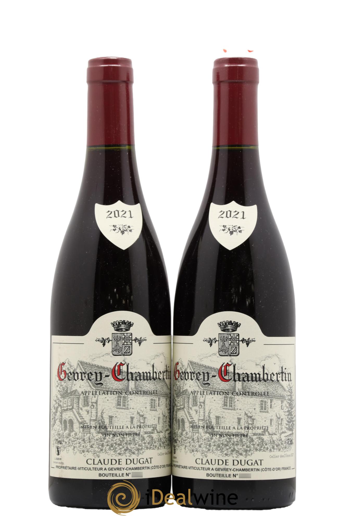 Gevrey-Chambertin Claude Dugat 2021 - Lot de 2 bouteilles - 0