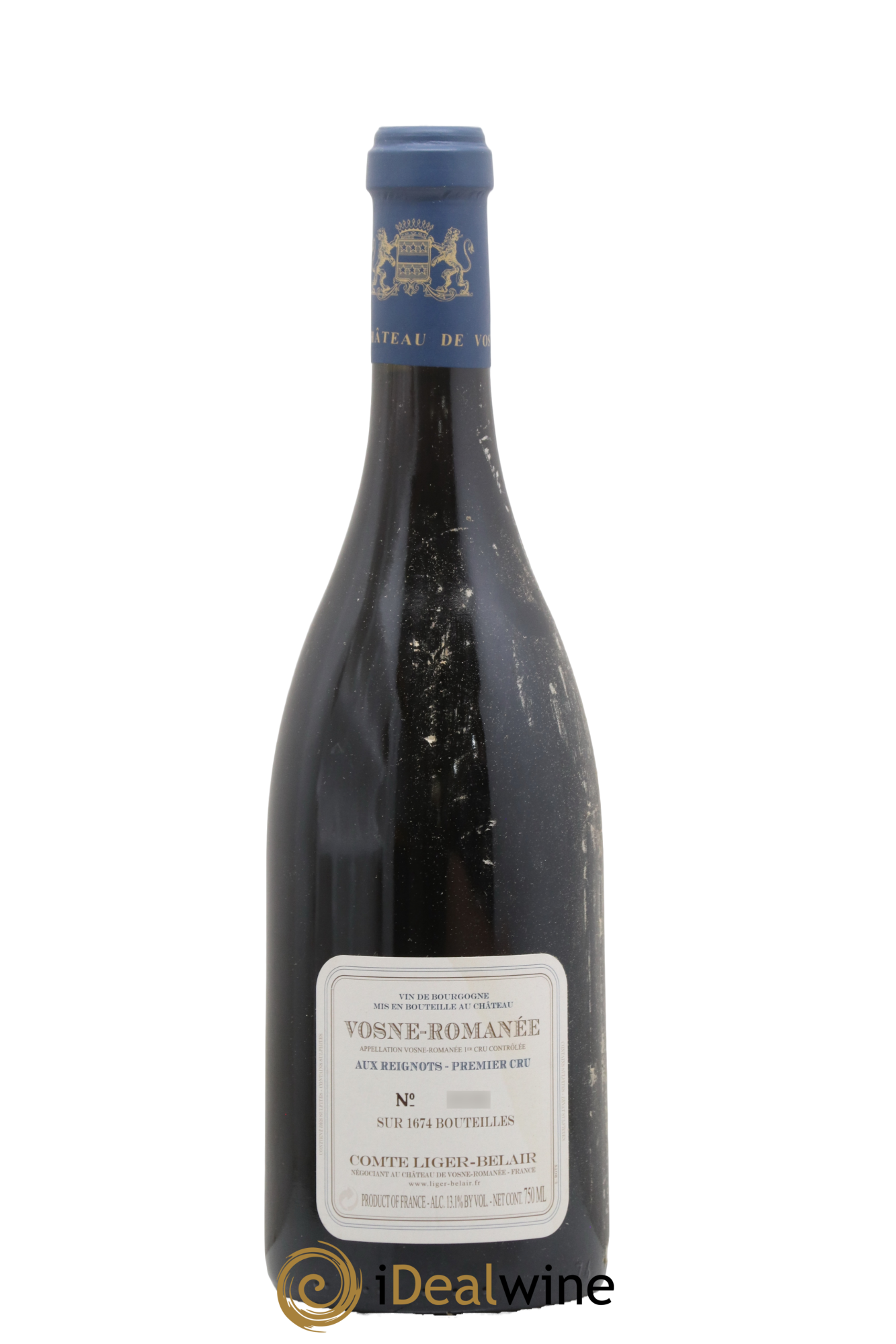 Vosne-Romanée 1er Cru Aux Reignots Ch. de Vosne-Romanée Comte Liger-Belair (Domaine du) 2004 - Lot de 1 bouteille - 1