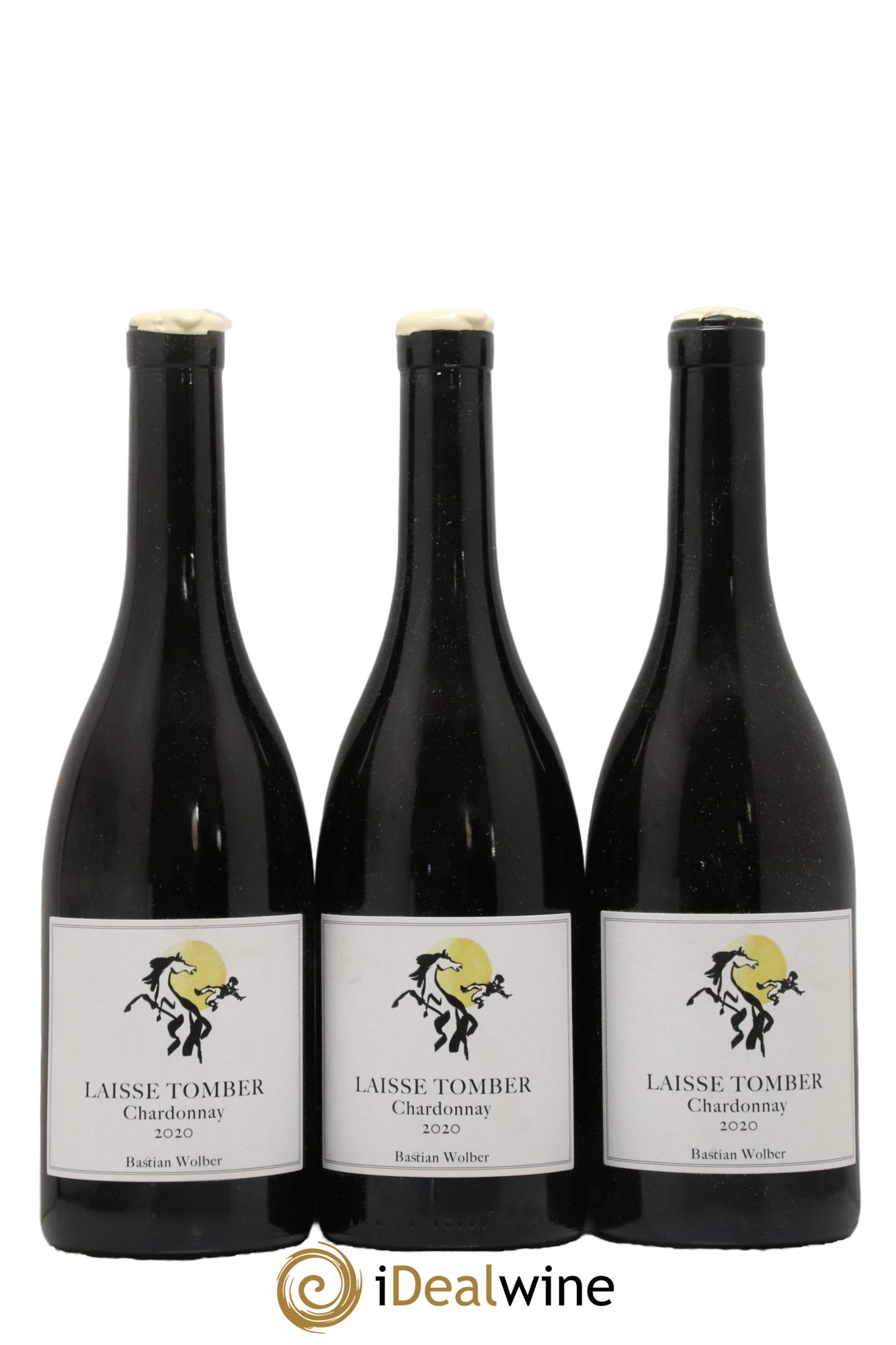 Vin de France Laisse Tomber Chardonnay Bastian Wolber 2020 - Lot de 3 bouteilles - 0