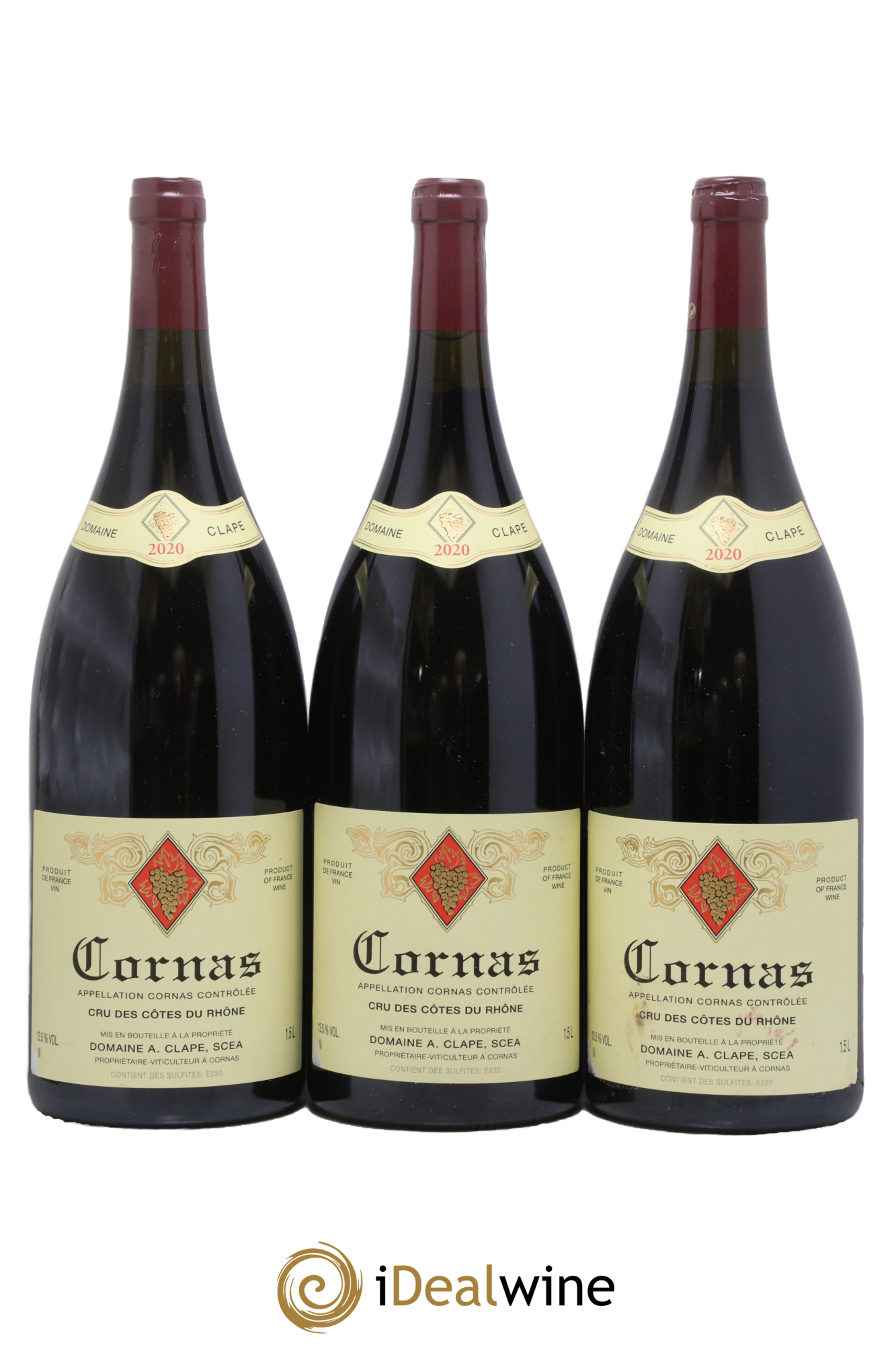 Cornas Auguste Clape 2020 - Lot de 3 magnums - 0