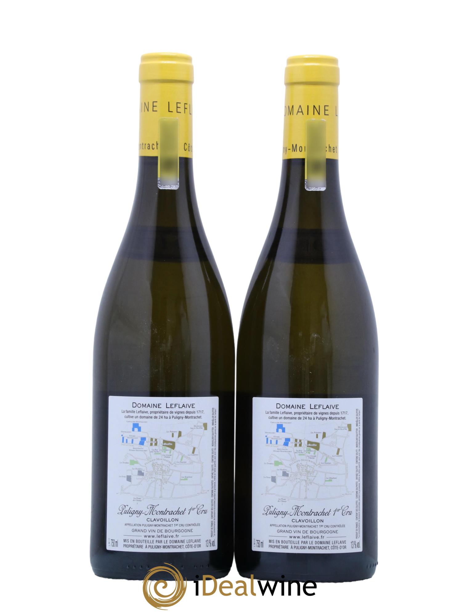 Puligny-Montrachet 1er Cru Clavoillon Leflaive (Domaine) 2017 - Posten von 2 Flaschen - 1