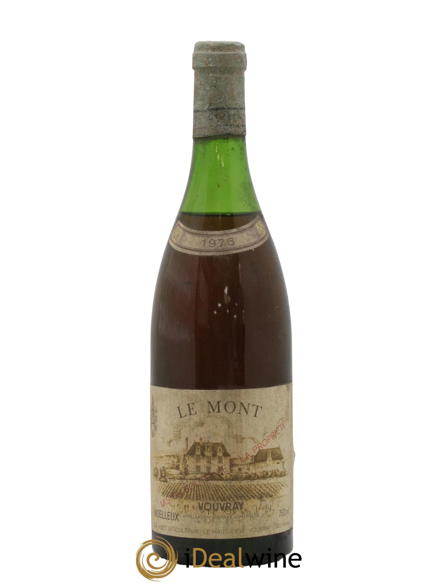 Vouvray Le Mont Moelleux Domaine Huet 1976 - Posten von 1 Flasche - 0