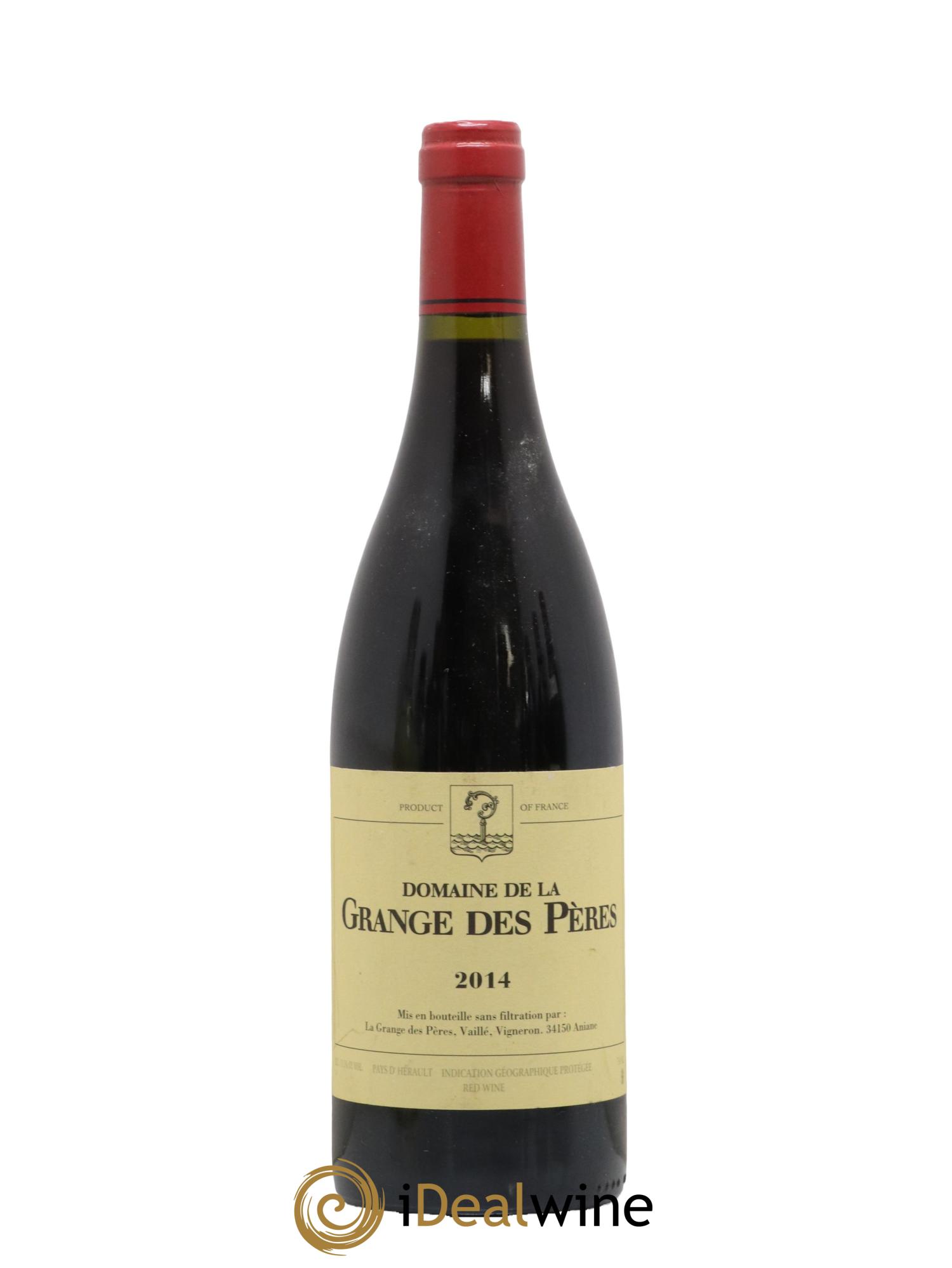 Pays d'Hérault Grange des Pères Laurent Vaillé 2014 - Lot de 1 bouteille - 0