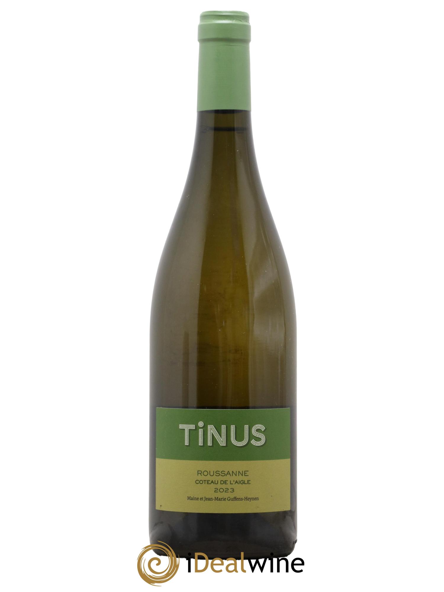 Vin de France Château des Tourettes Tinus Roussanne Coteau de l'Aigle Jean-Marie Guffens 2023 - Lot de 1 bouteille - 0