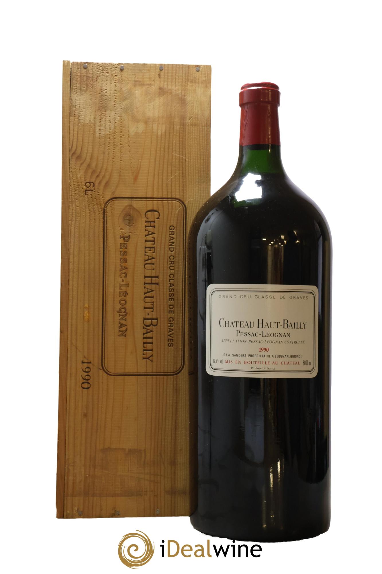 Château Haut-Bailly 1990 et Déjeuner 2 personnes Table Privée - Lotto di 1 mathusalem - 1