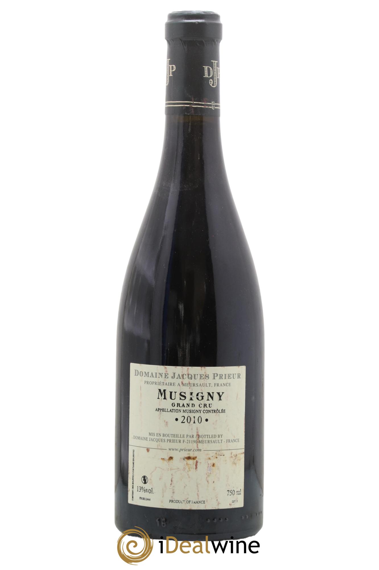 Musigny Grand Cru Jacques Prieur (Domaine) 2010 - Lotto di 1 bottiglia - 1