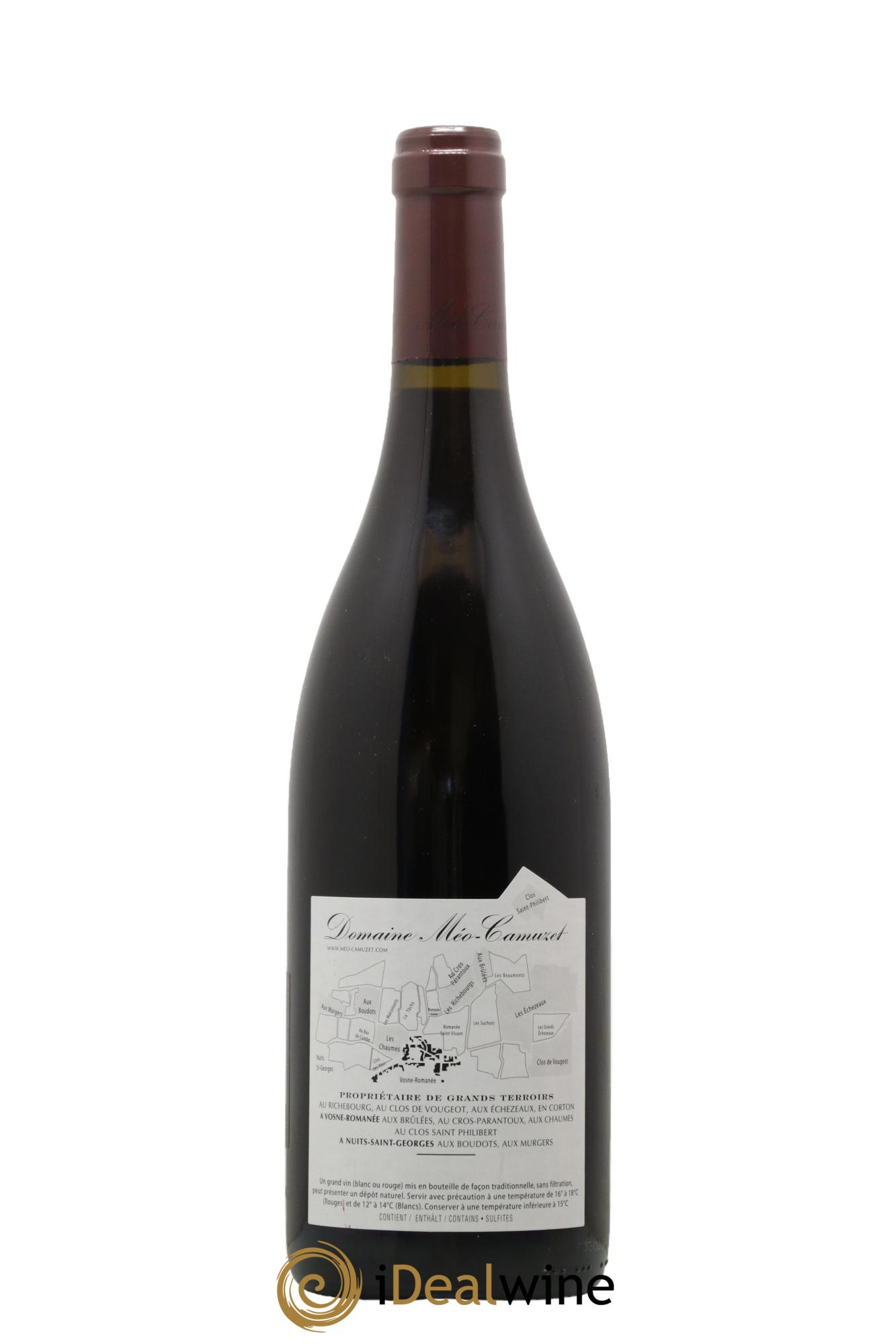 Nuits-Saint-Georges 1er Cru Aux Murgers Méo-Camuzet (Domaine) 2015 - Lot of 1 bottle - 1
