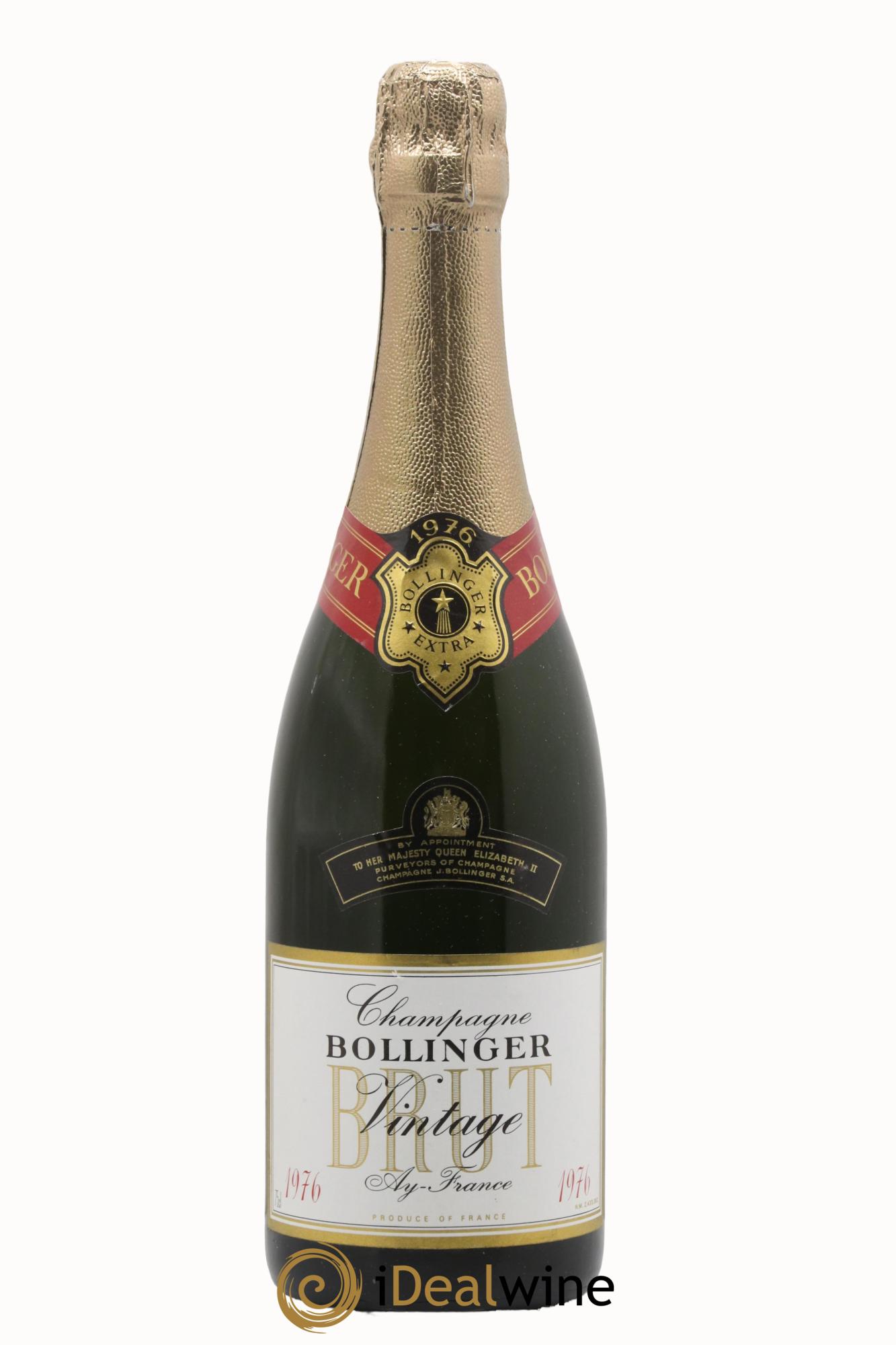 Champagne Brut Vintage Bollinger 1976 - Lot of 1 bottle - 0