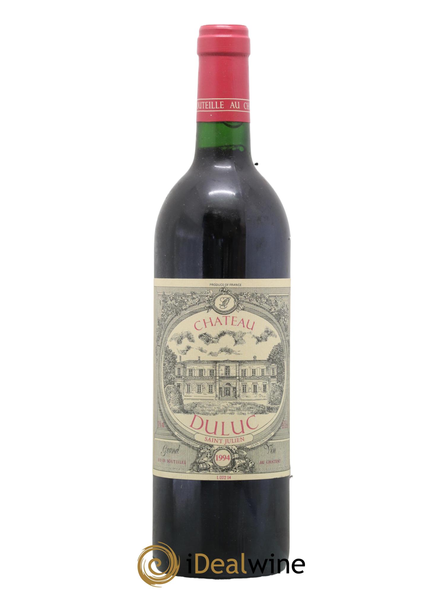 Duluc de Branaire Second Vin 1994 - Lot de 1 bouteille - 0