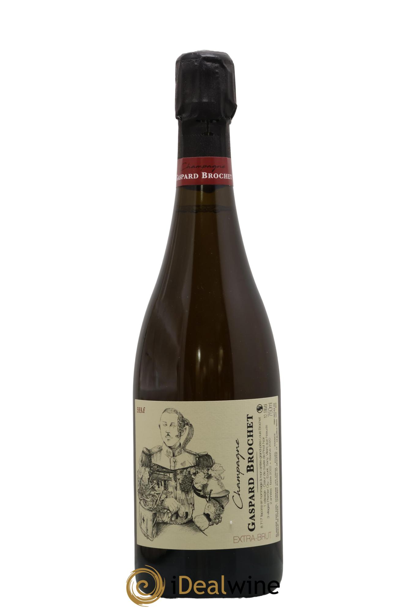 333.f Extra Brut Gaspard Brochet - Posten von 1 Flasche - 0