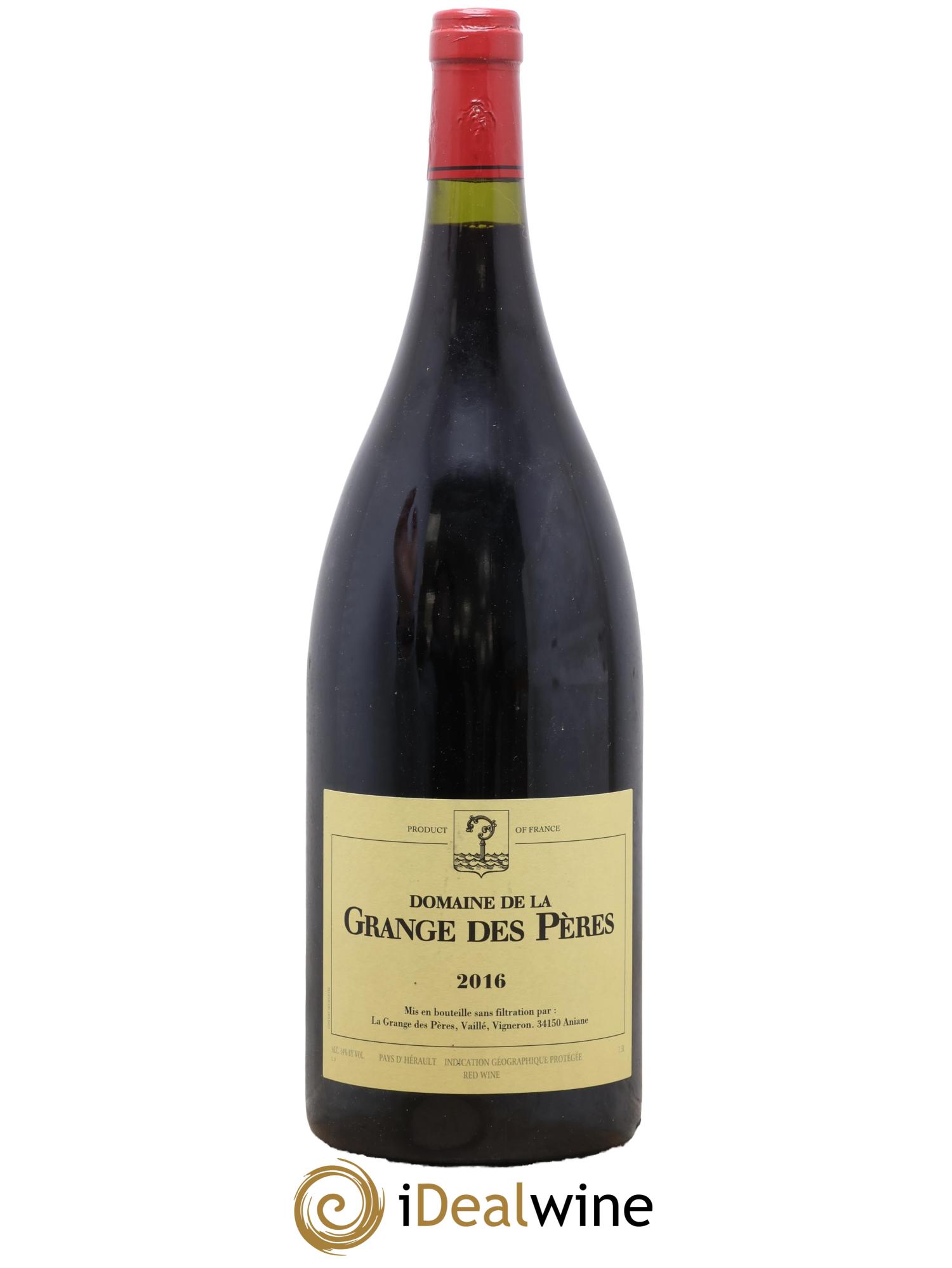 Pays d'Hérault Grange des Pères Laurent Vaillé 2016 - Lot de 1 magnum - 0