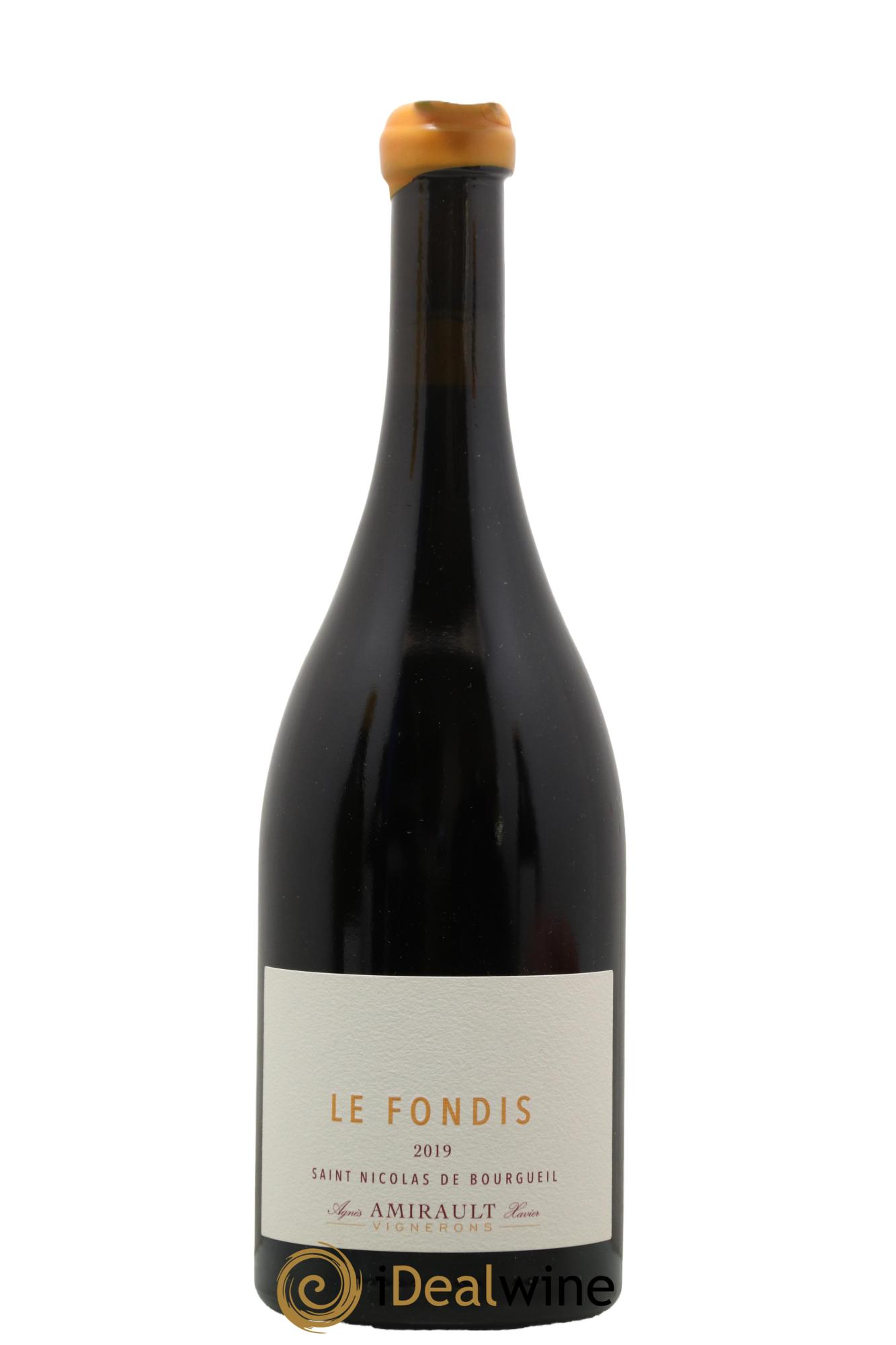 Saint-Nicolas de Bourgueil Le Fondis Agnès et Xavier Amirault 2019 - Lot de 1 bouteille - 0
