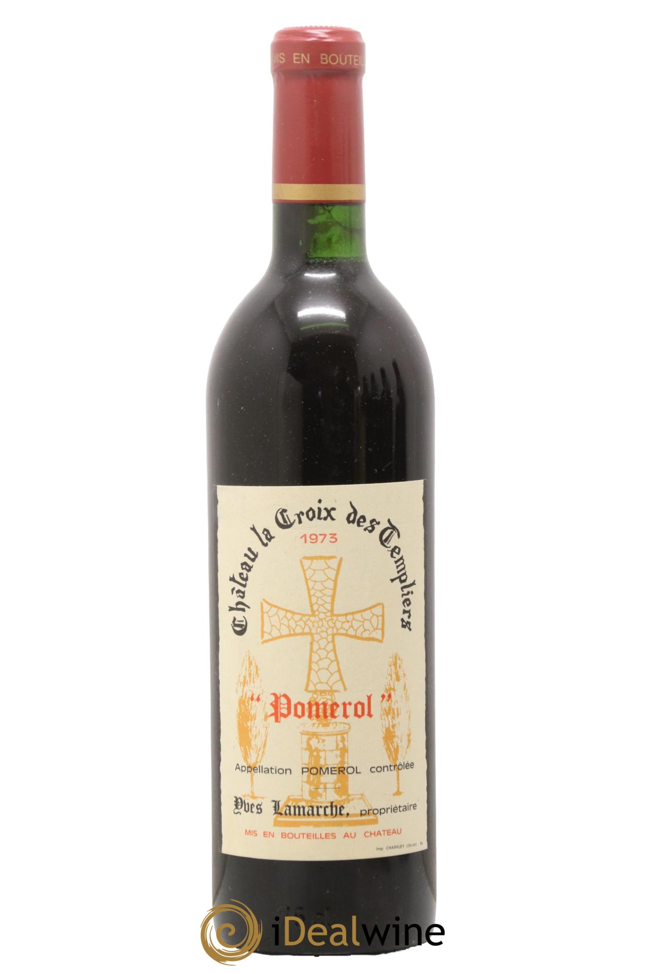 Pomerol Château La Croix des Templiers 1973 - Lot de 1 bouteille - 0