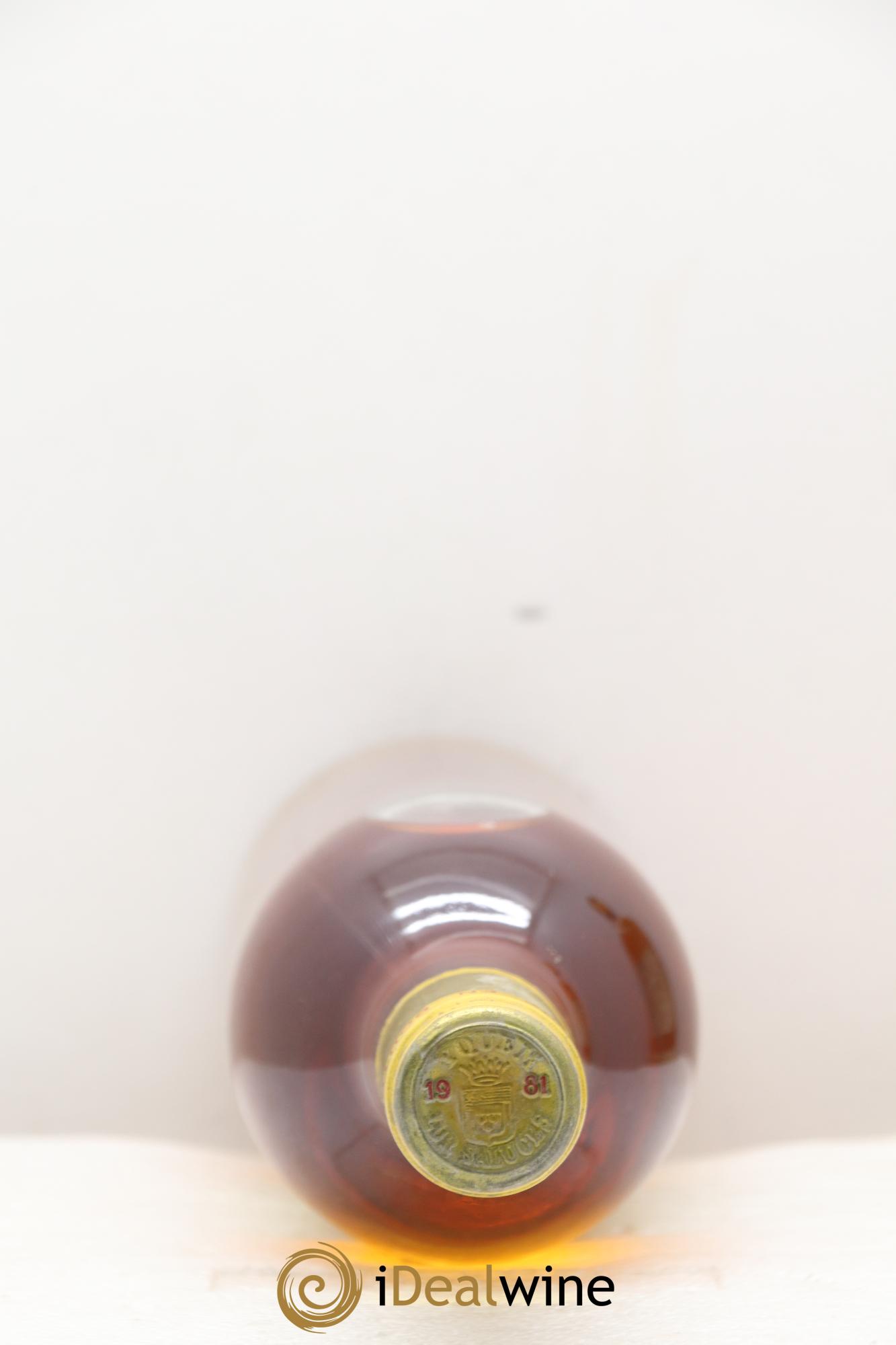 Château d' Yquem 1er Cru Classé Supérieur 1981 - Lot de 1 bouteille - 1