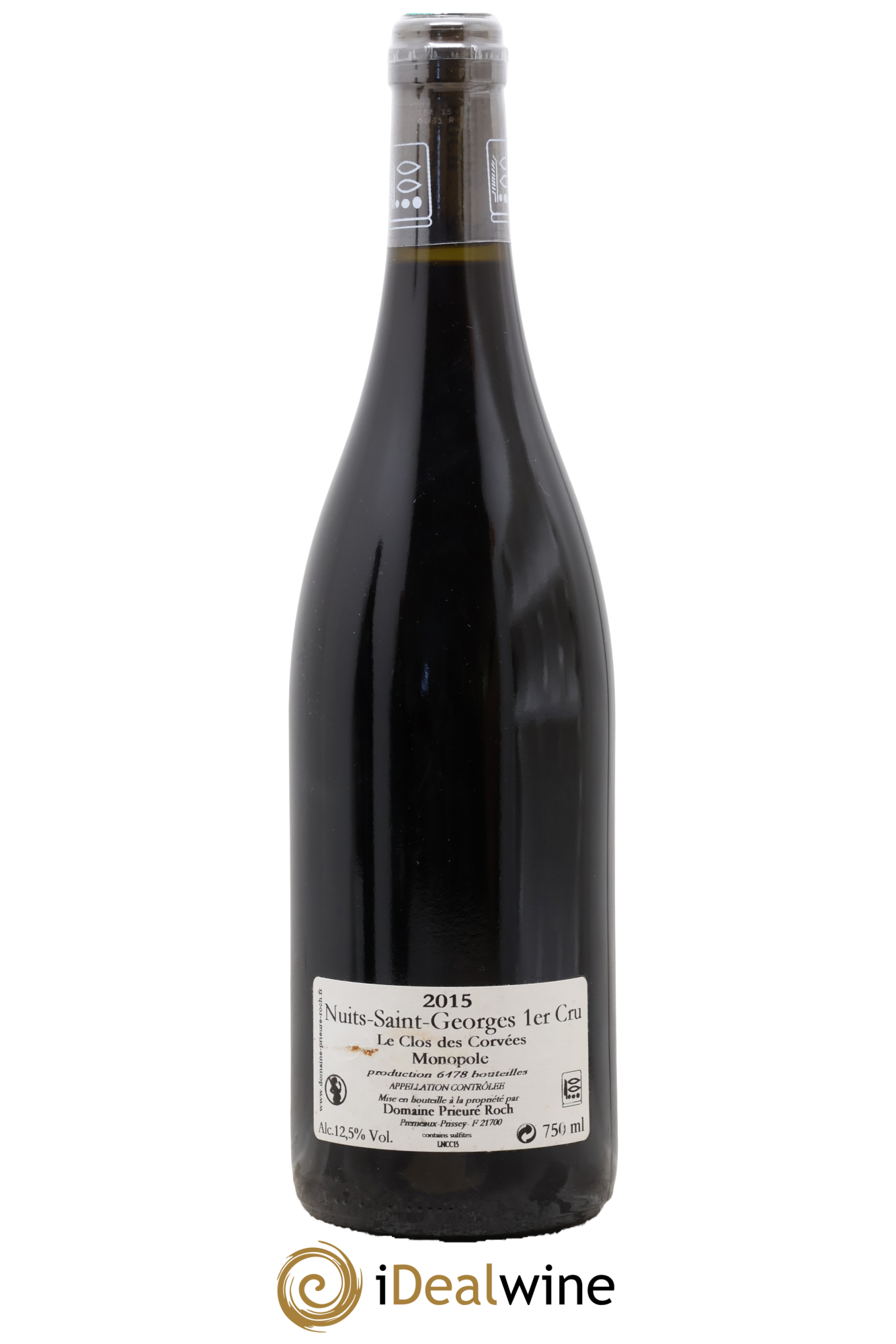 Nuits-Saint-Georges 1er Cru Le Clos des Corvées Prieuré Roch 2015 - Lot de 1 bouteille - 1