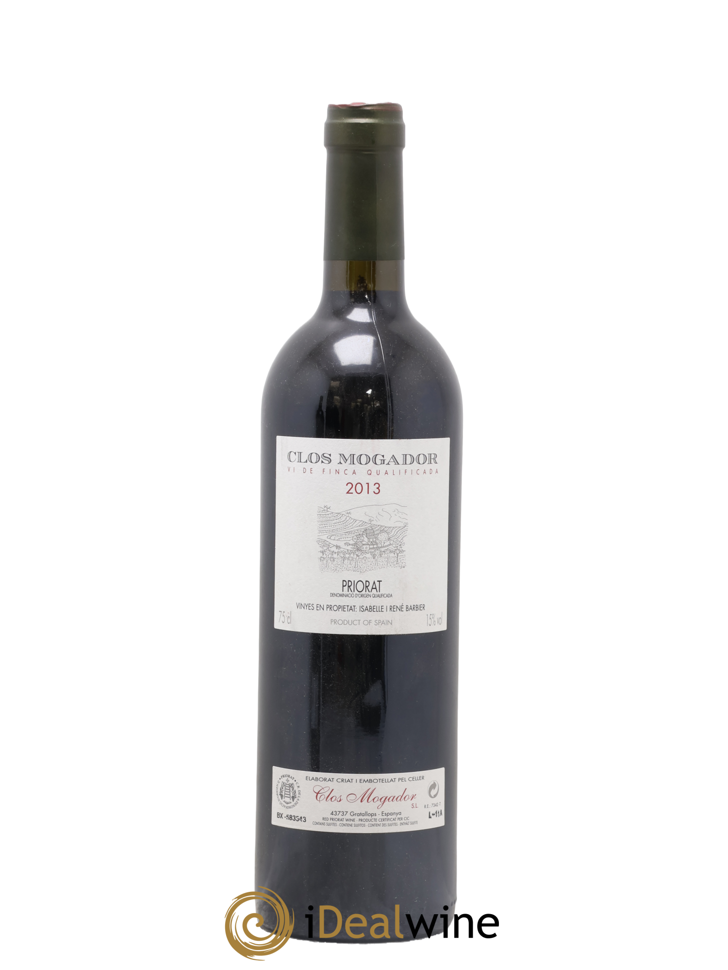 Priorat Clos Mogador DOCA René Barbier 2013 - Lot de 1 bouteille - 0