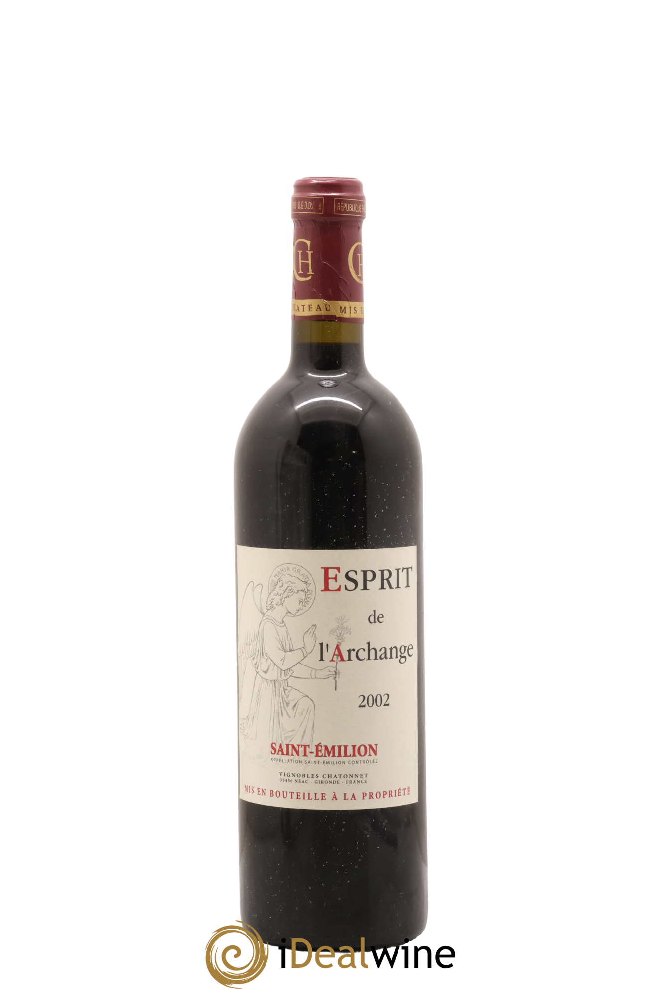 Saint-Émilion Esprit de l'Archange 2002 - Lotto di 1 bottiglia - 0