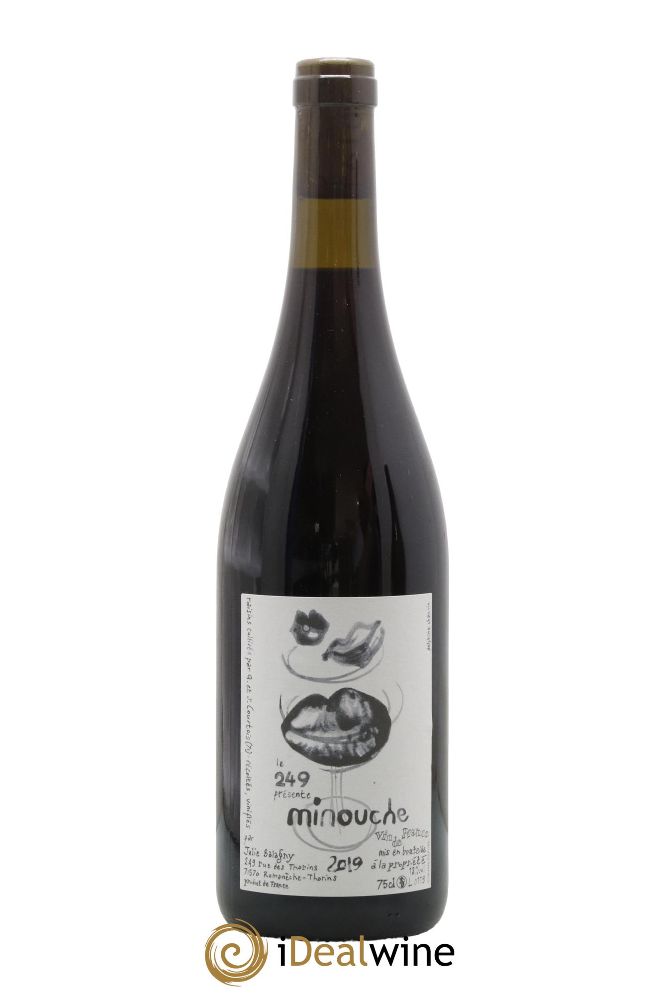 Vin de France Minouche Julie Balagny 2019 - Lot de 1 bouteille - 0