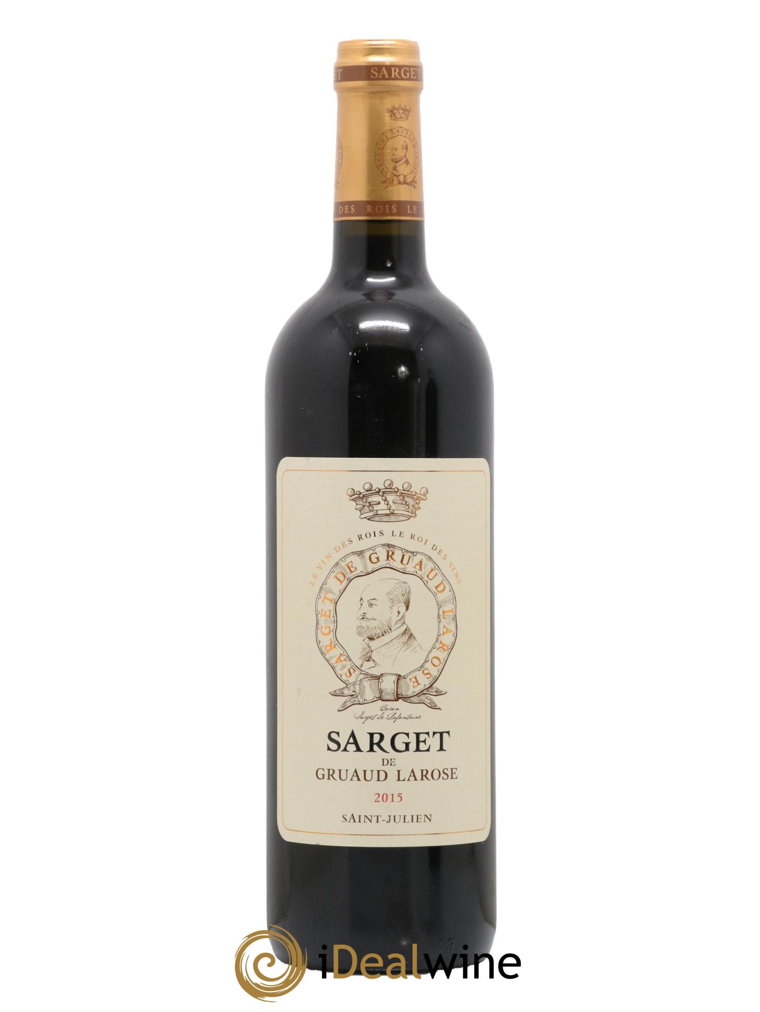 Sarget de Gruaud Larose Second Vin 2015 - Lot de 1 bouteille - 0