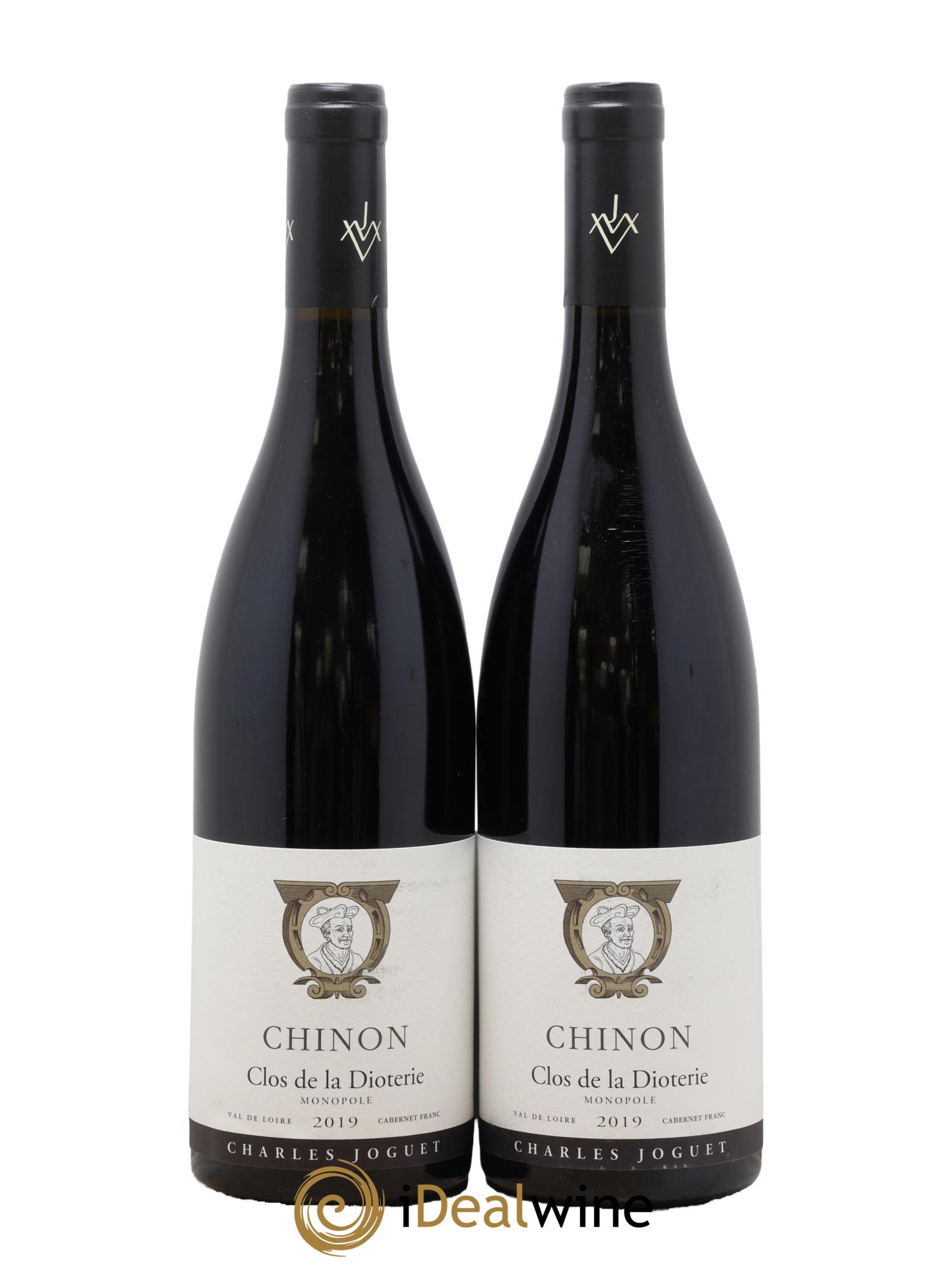 Chinon Clos de La Dioterie Charles Joguet 2019 - Lot de 2 bouteilles - 0