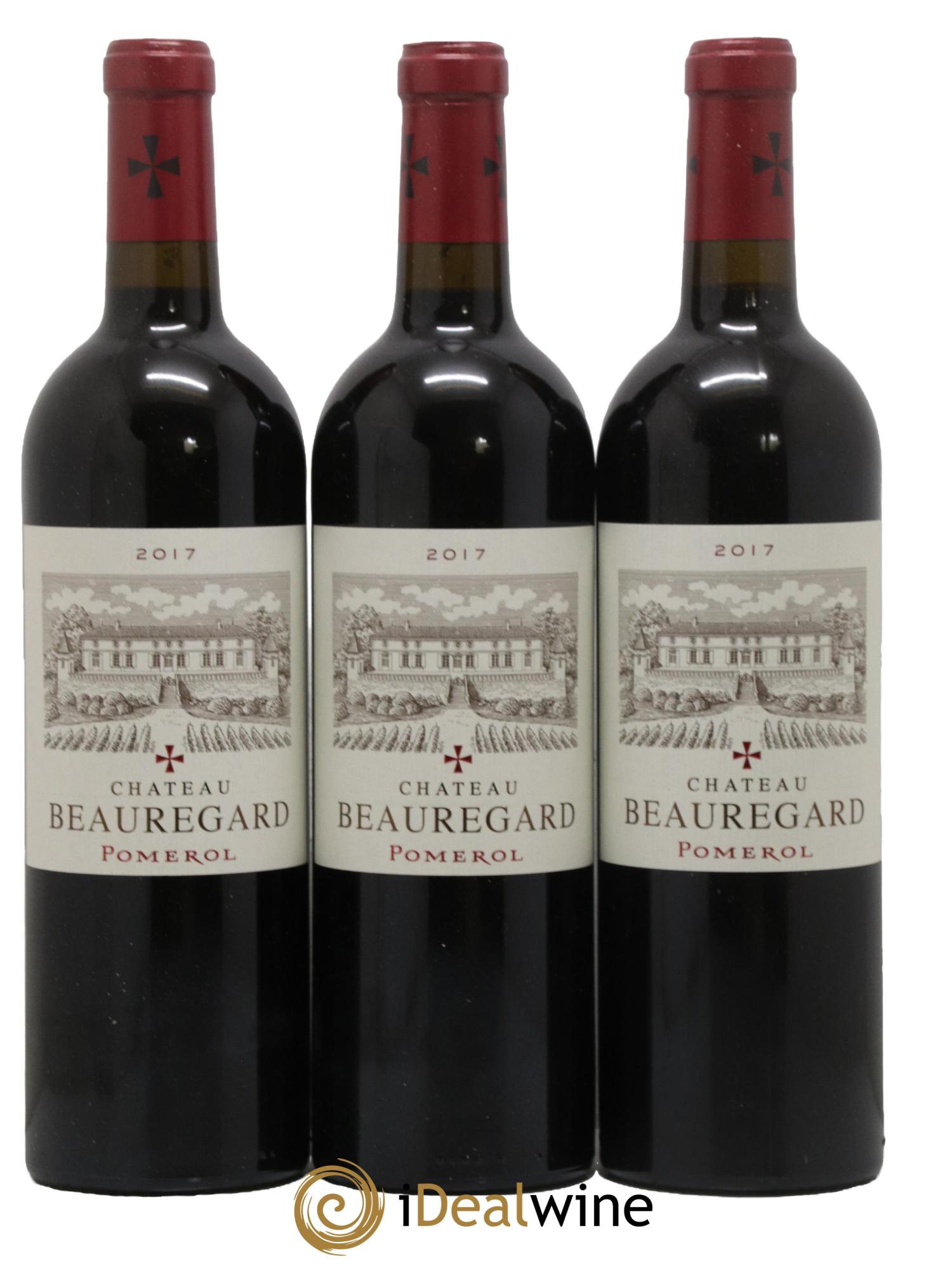 Château Beauregard 2017 - Lot de 3 bouteilles - 0