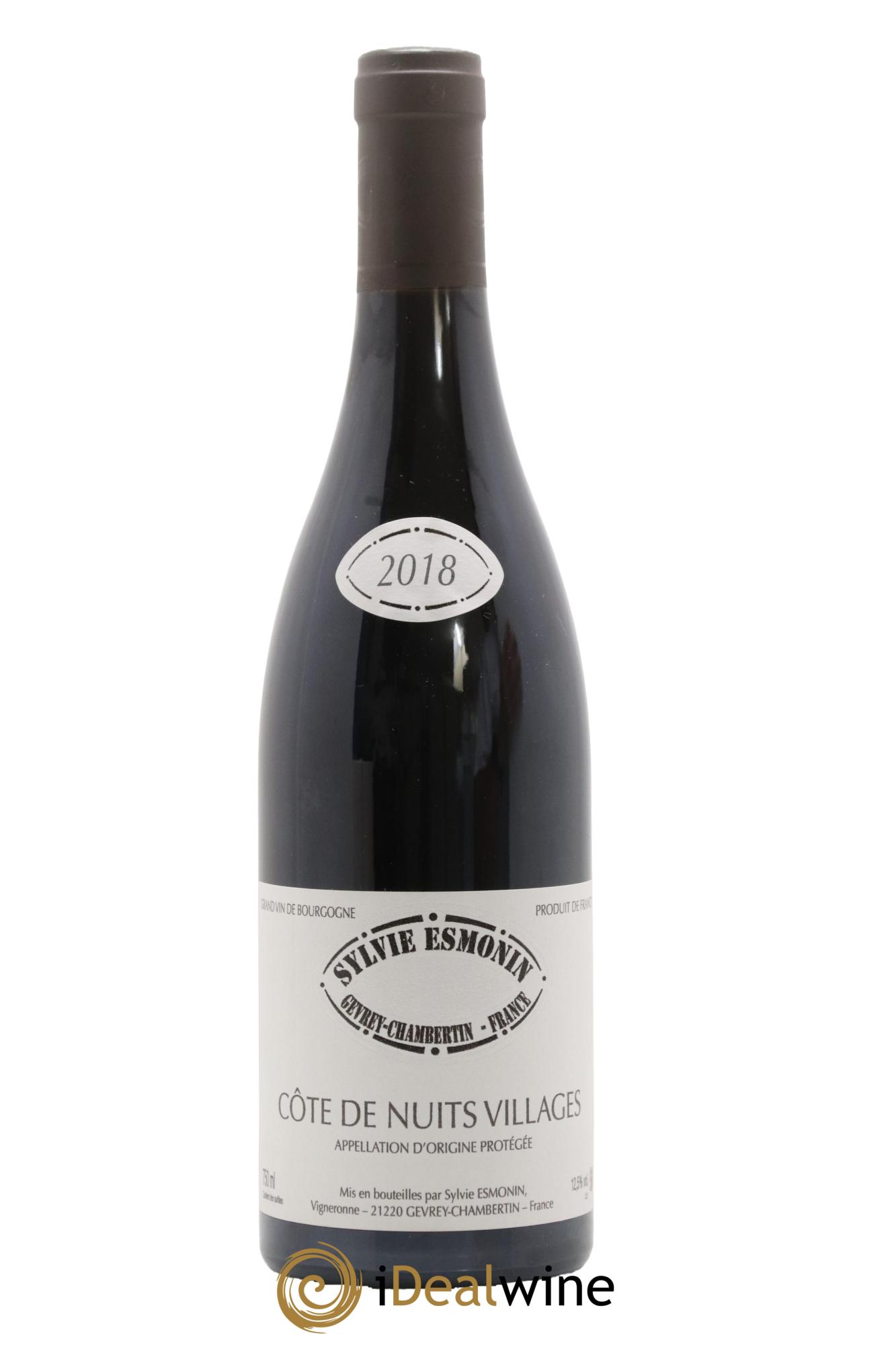 Côte de Nuits-Villages Sylvie Esmonin 2018 - Lot de 1 bouteille - 0
