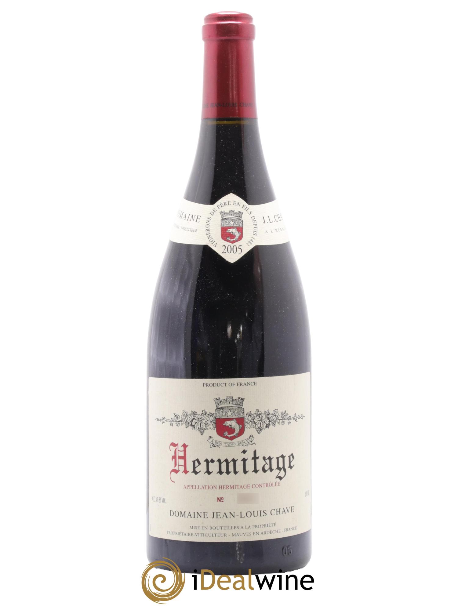Hermitage Jean-Louis Chave 2005 - Lot de 1 magnum - 0