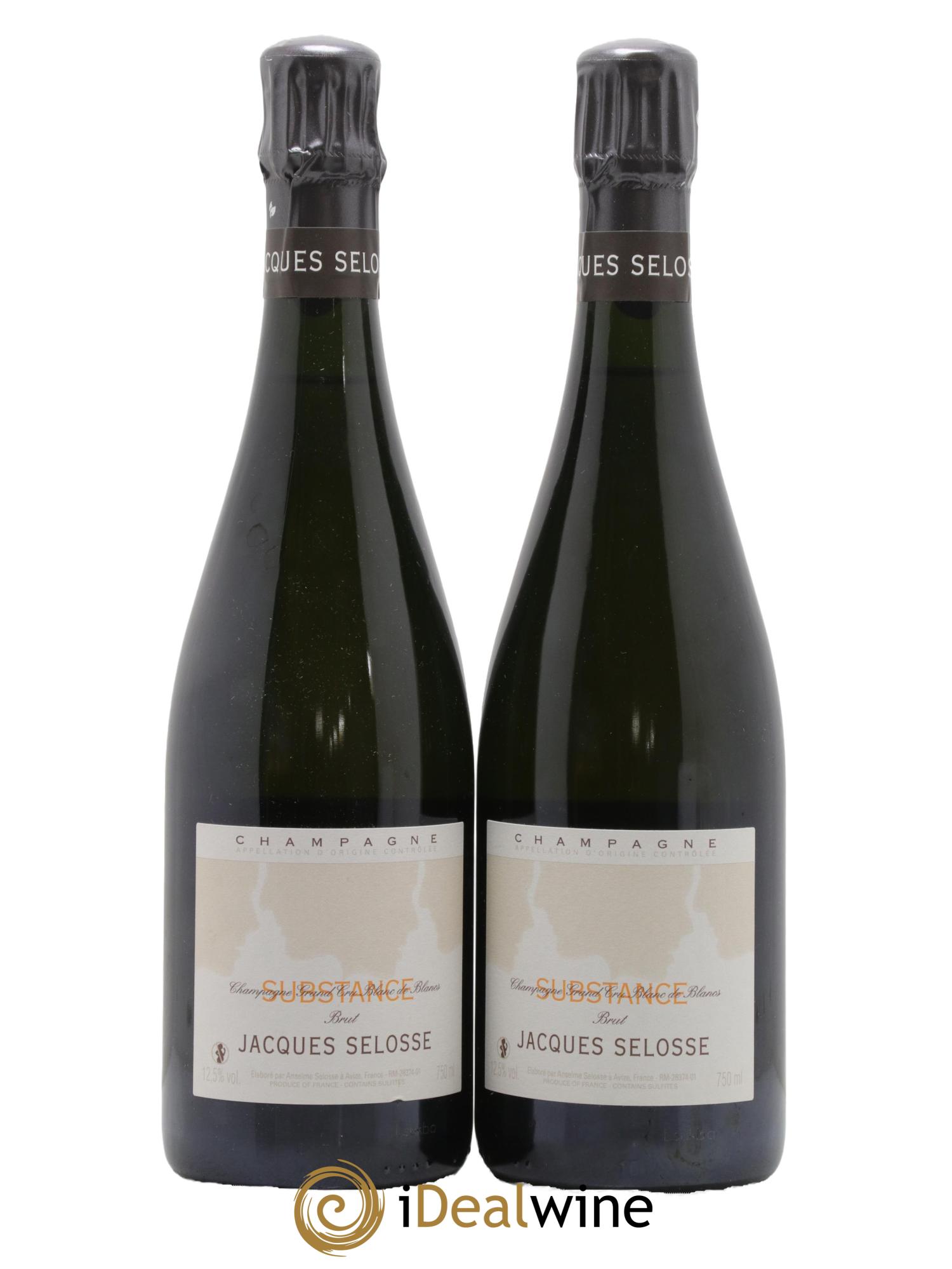 Substance Jacques Selosse - Lot de 2 bouteilles - 0