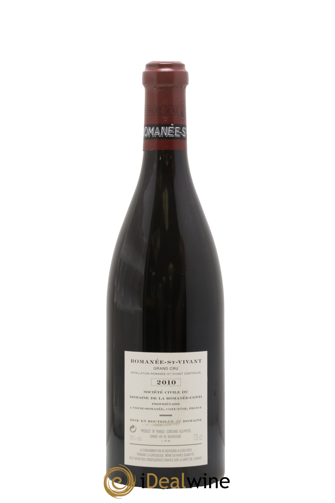 Romanée-Saint-Vivant Grand Cru Domaine de la Romanée-Conti 2010 - Lot de 1 bouteille - 1