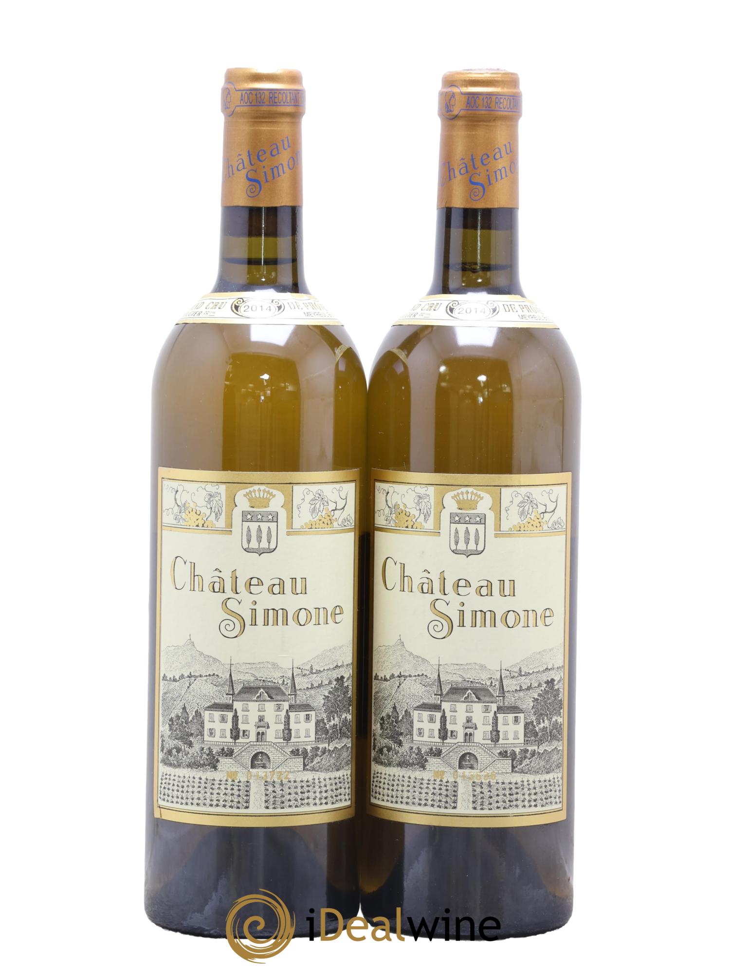 Palette Château Simone Famille Rougier 2014 - Lot de 2 bouteilles - 0