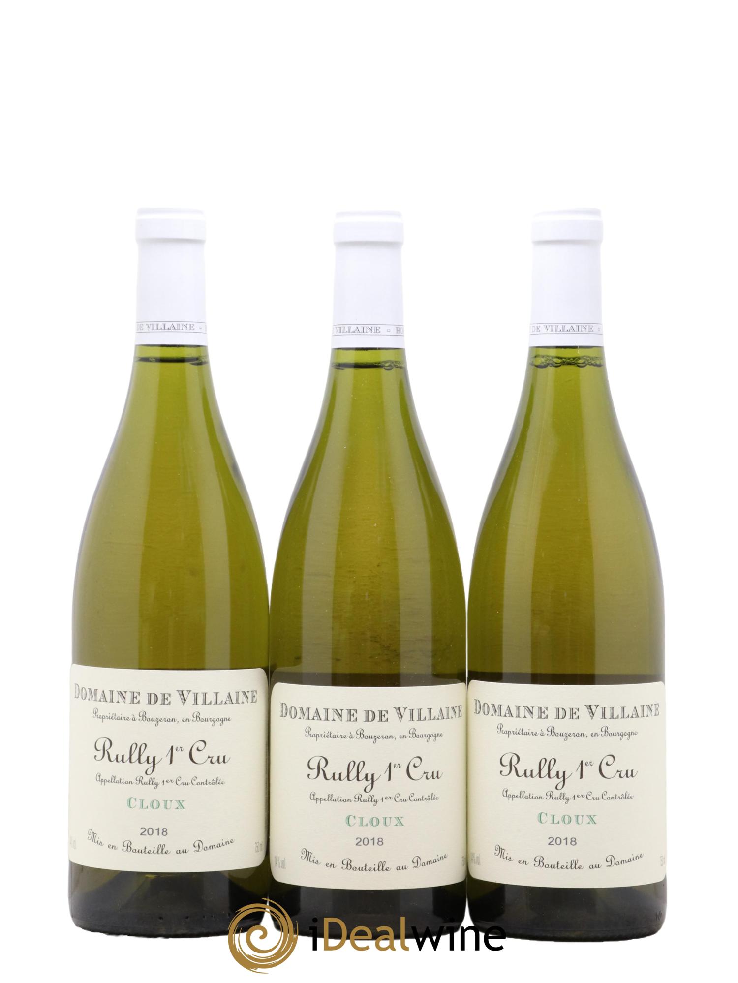 Rully 1er Cru Les Cloux Domaine de Villaine 2018 - Lot de 6 bouteilles - 2