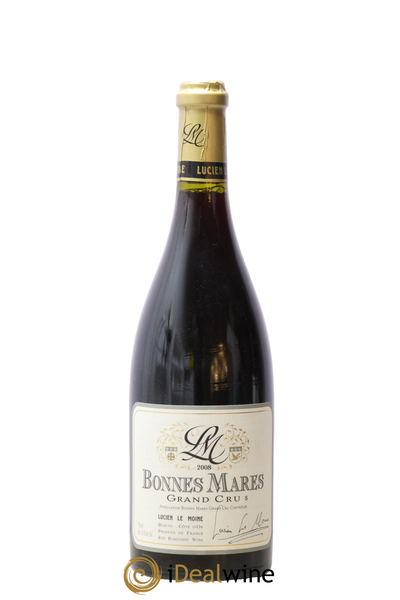Bonnes-Mares Grand Cru Lucien Le Moine 2008 - Posten von 1 Flasche - 0