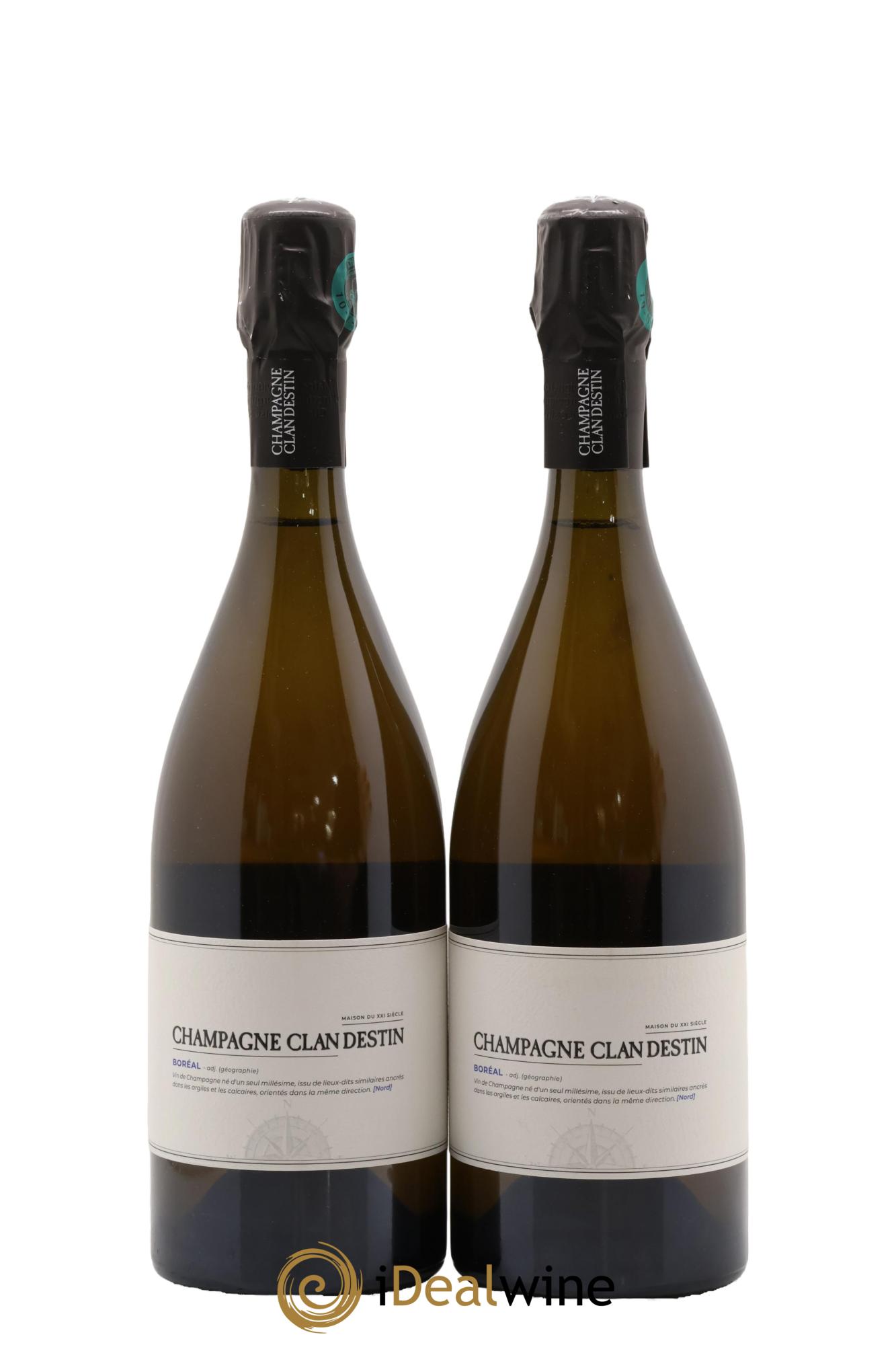 Boréal Brut Nature Clandestin 2022 - Lot de 2 bouteilles - 0