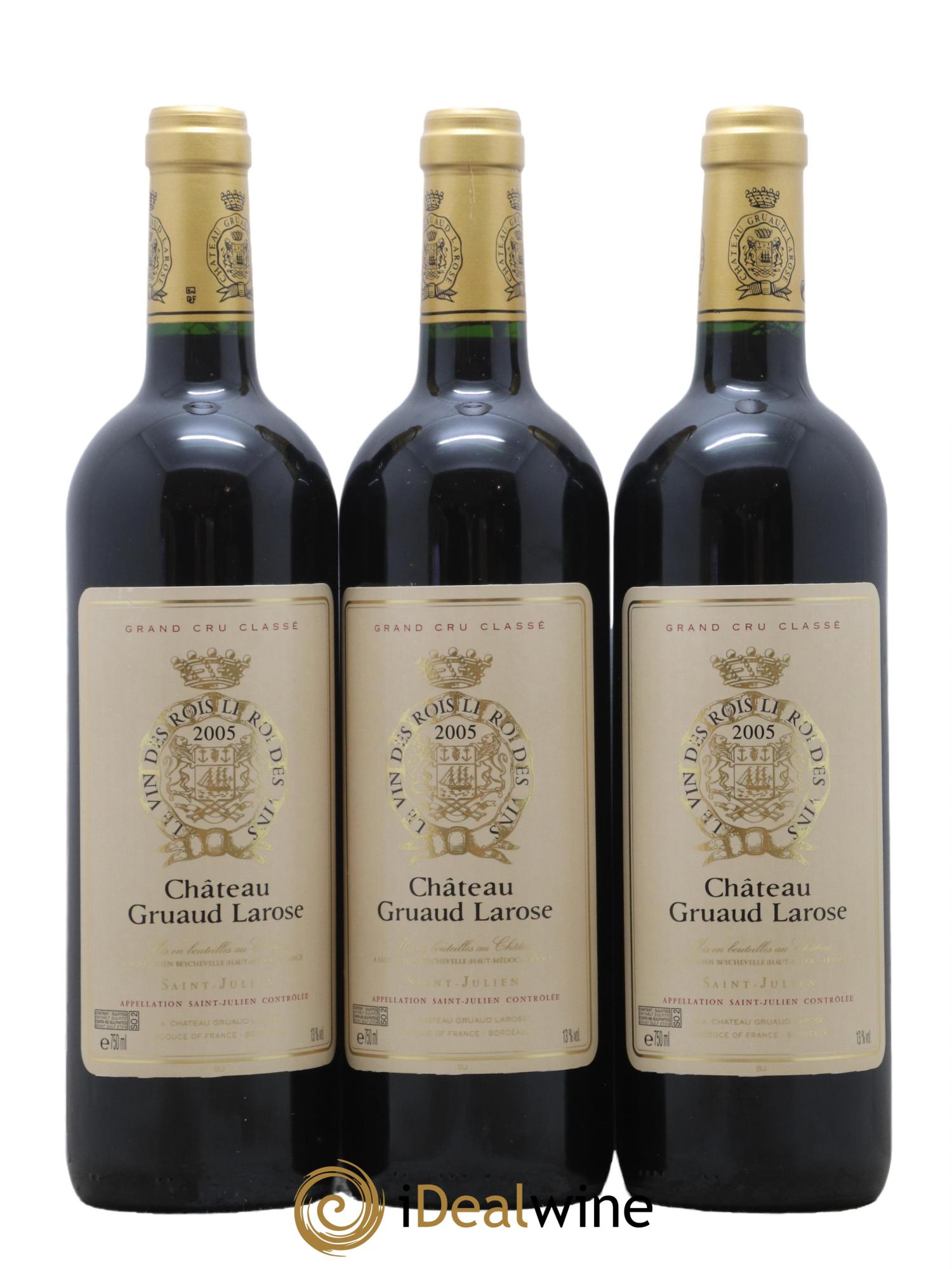 Château Gruaud Larose 2ème Grand Cru Classé 2005 - Lot de 12 bouteilles - 4