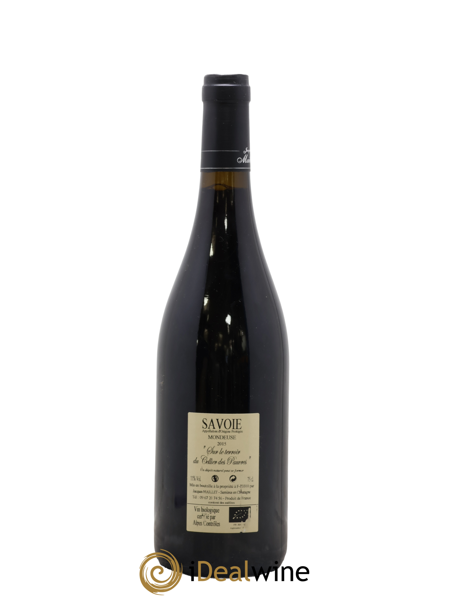 Vin de Savoie Chautagne Chautagne Mondeuse Jacques Maillet 2015 - Posten von 1 Flasche - 1